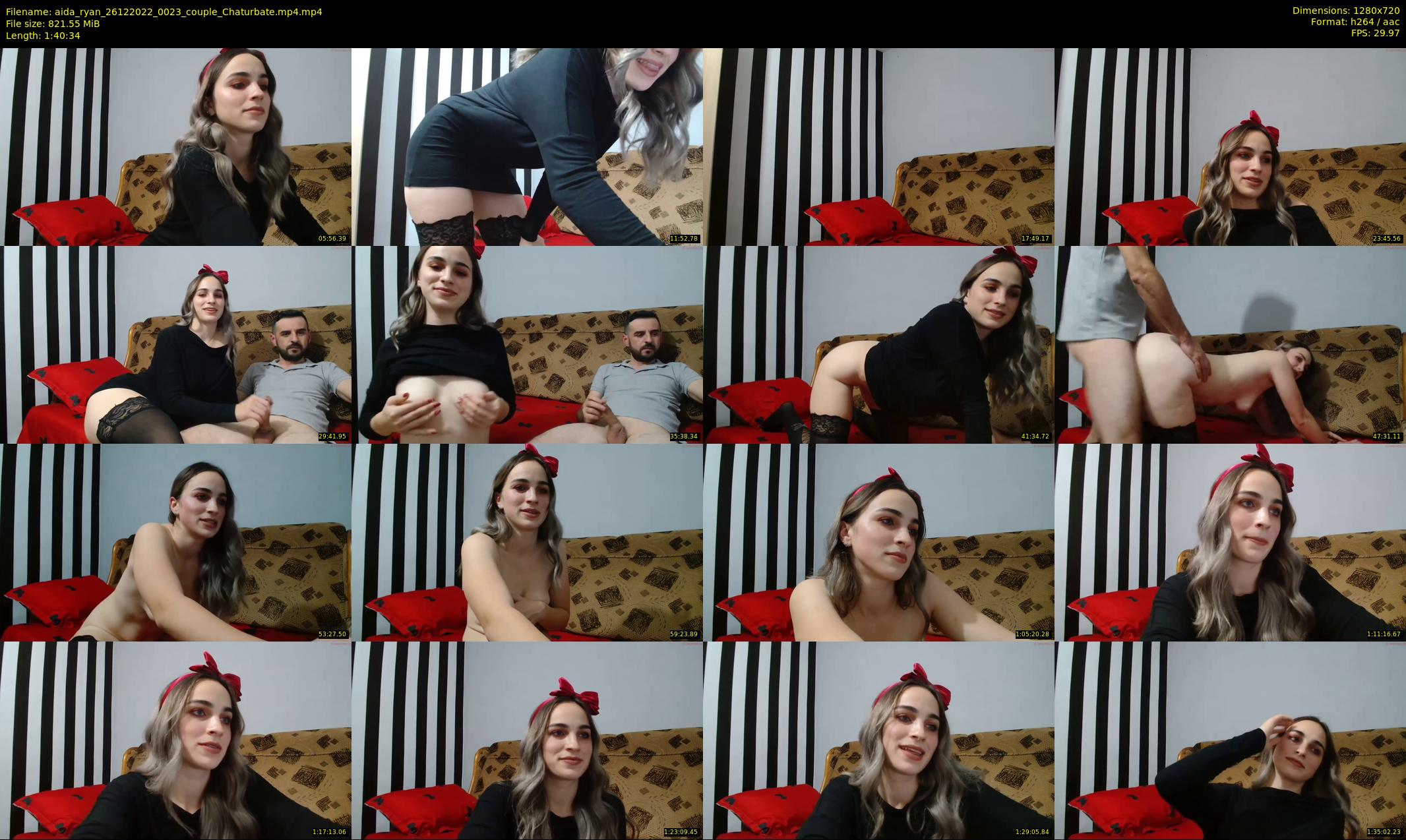 aida_ryan — 101 minute Chaturbate couple cam show recording, 720p, Dec 26, 2022