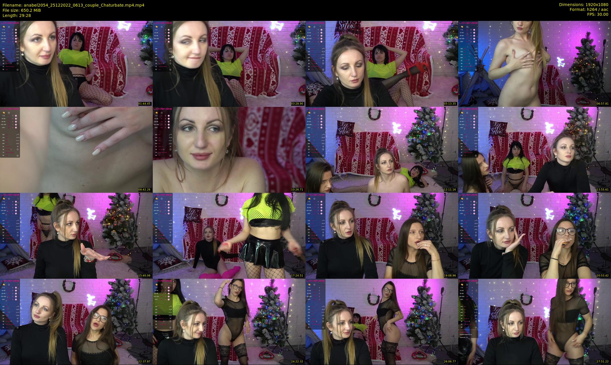anabel2054 — 30 minute Chaturbate female cam show recording, 1080p, Dec 25, 2022