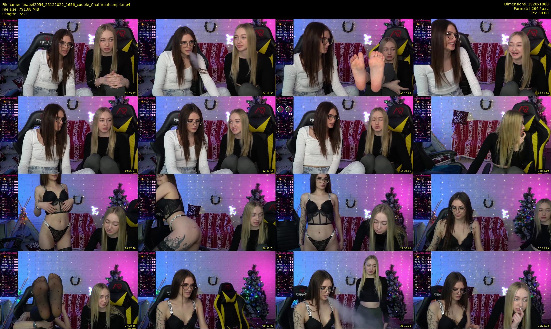 anabel2054 — 36 minute Chaturbate female cam show recording, 1080p, Dec 25, 2022