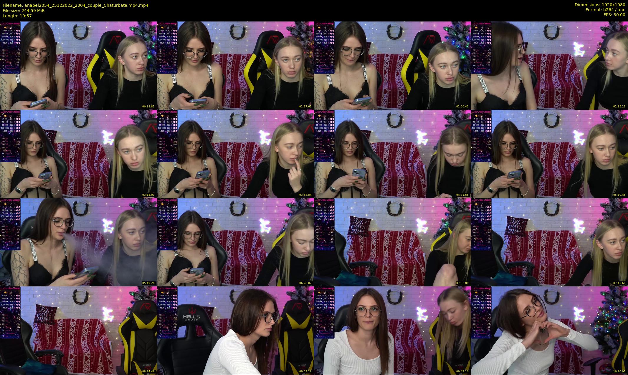 anabel2054 — 11 minute Chaturbate female cam show recording, 1080p, Dec 25, 2022