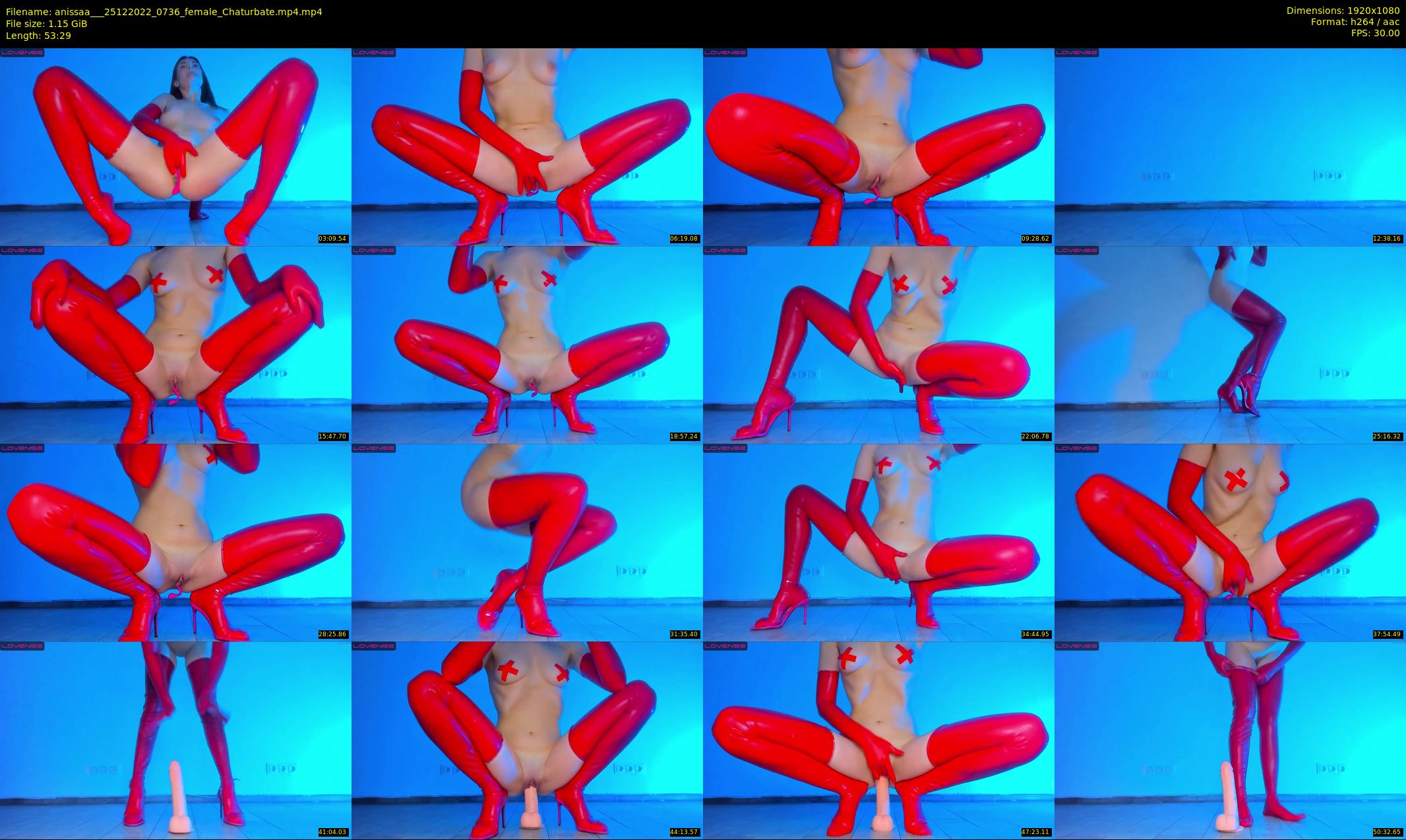 anissaa__ — 54 minute Chaturbate female cam show recording, 1080p, Dec 25, 2022