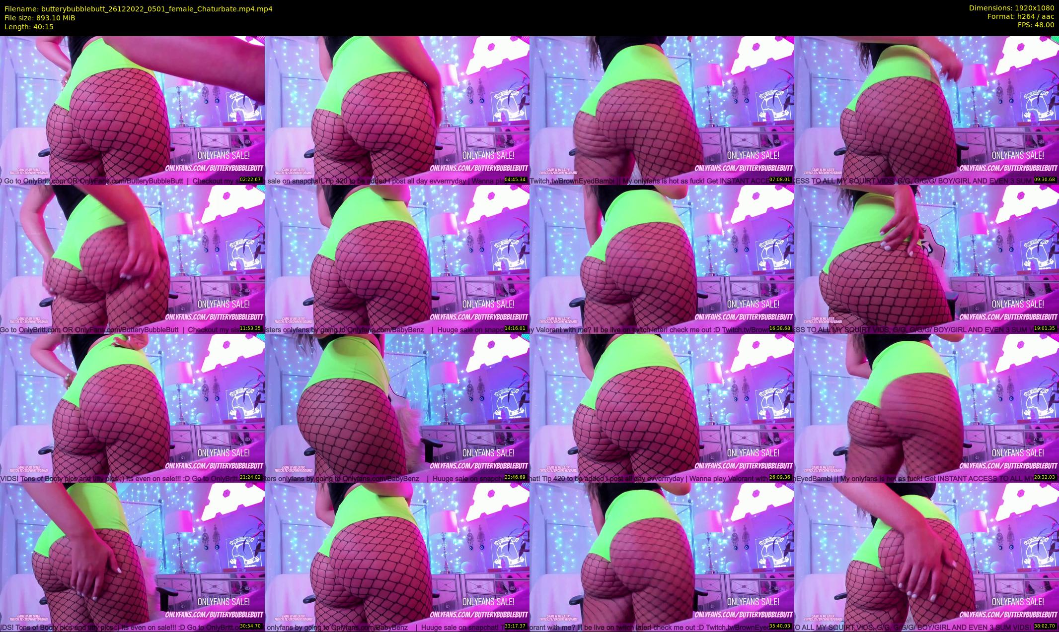 butterybubblebutt — 41 minute Chaturbate couple cam show recording, 1080p, Dec 26, 2022