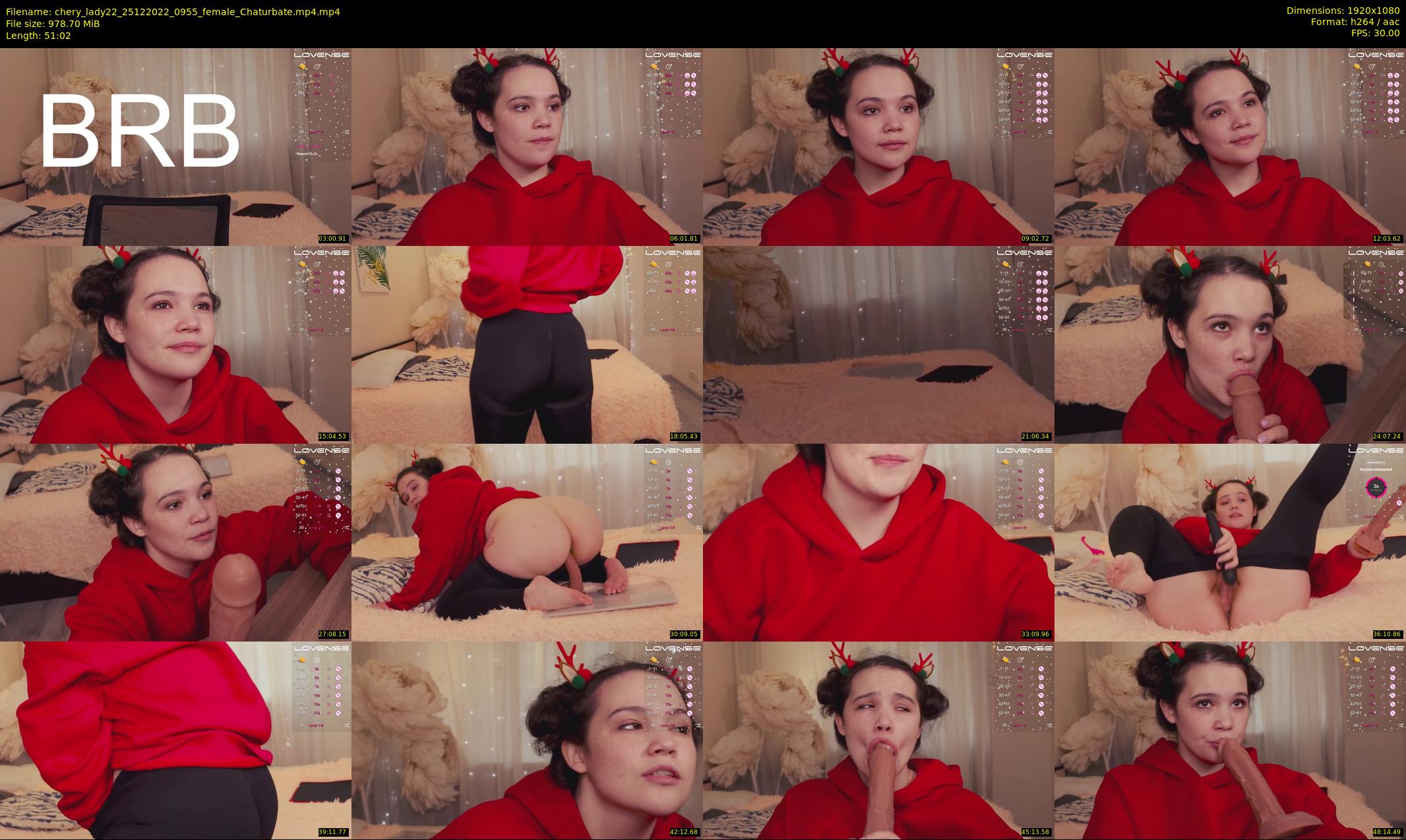 chery_lady22 — 52 minute Chaturbate female cam show recording, 1080p, Dec 25, 2022