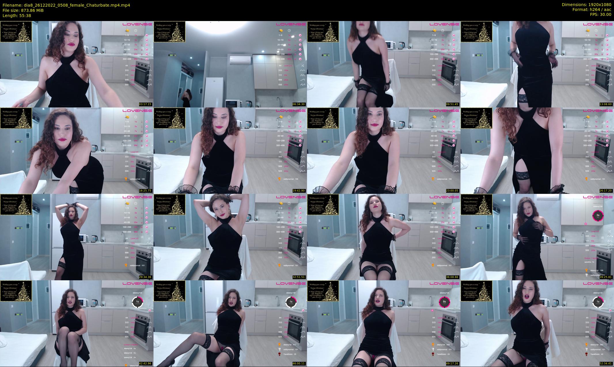 dia8 — 56 minute Chaturbate female cam show recording, 1080p, Dec 26, 2022