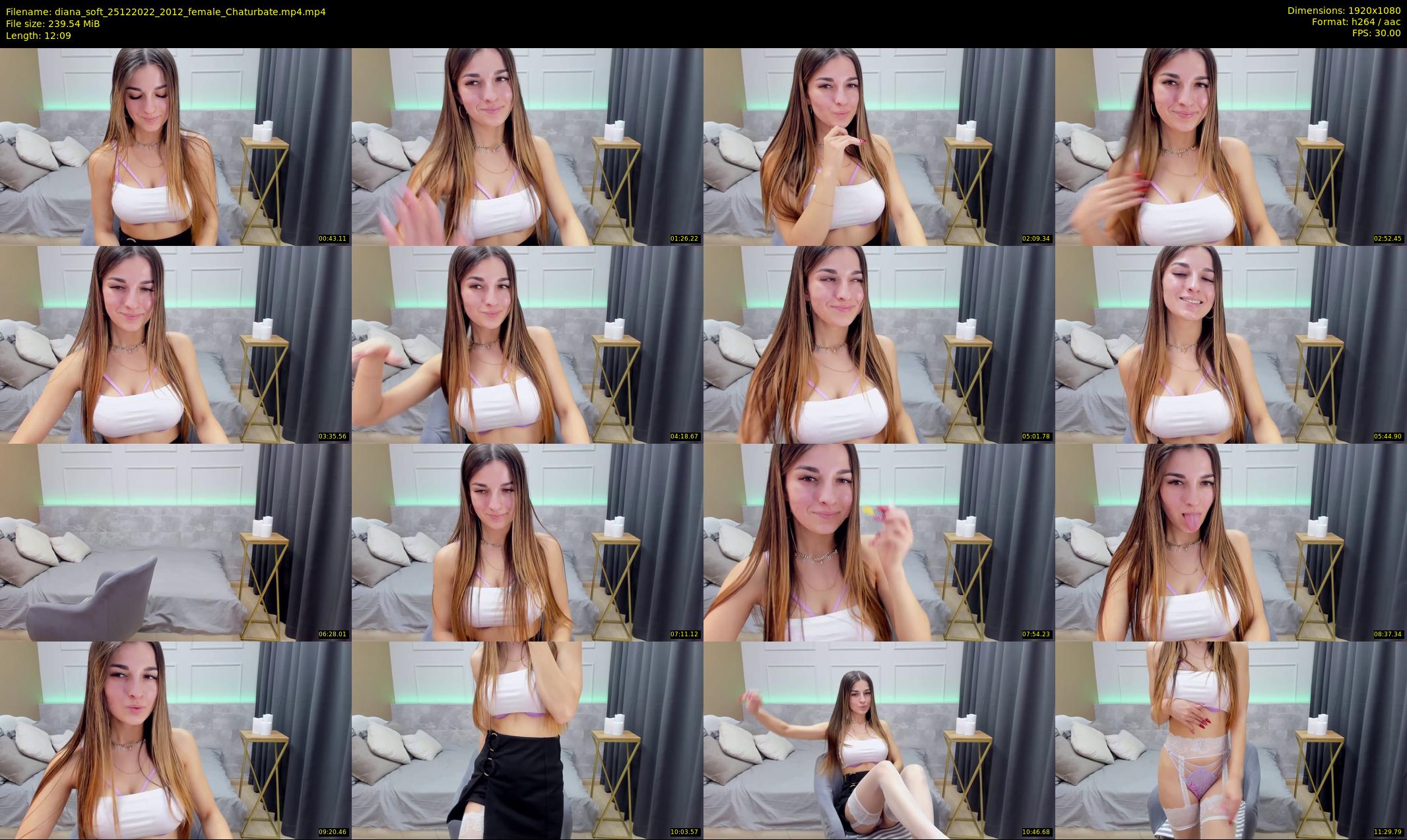 diana_soft — 13 minute Chaturbate female cam show recording, 1080p, Dec 25, 2022