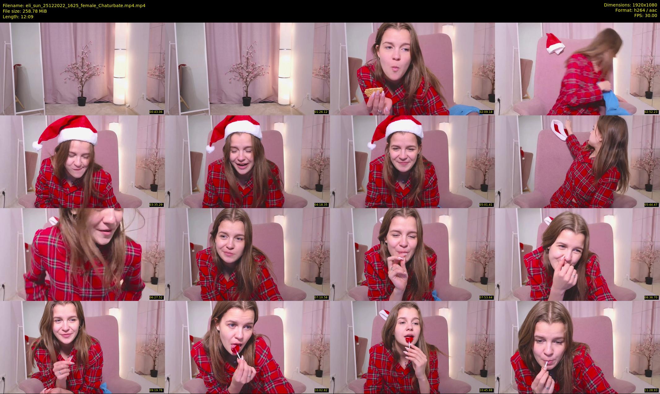 eli_sun — 13 minute Chaturbate female cam show recording, 1080p, Dec 25, 2022