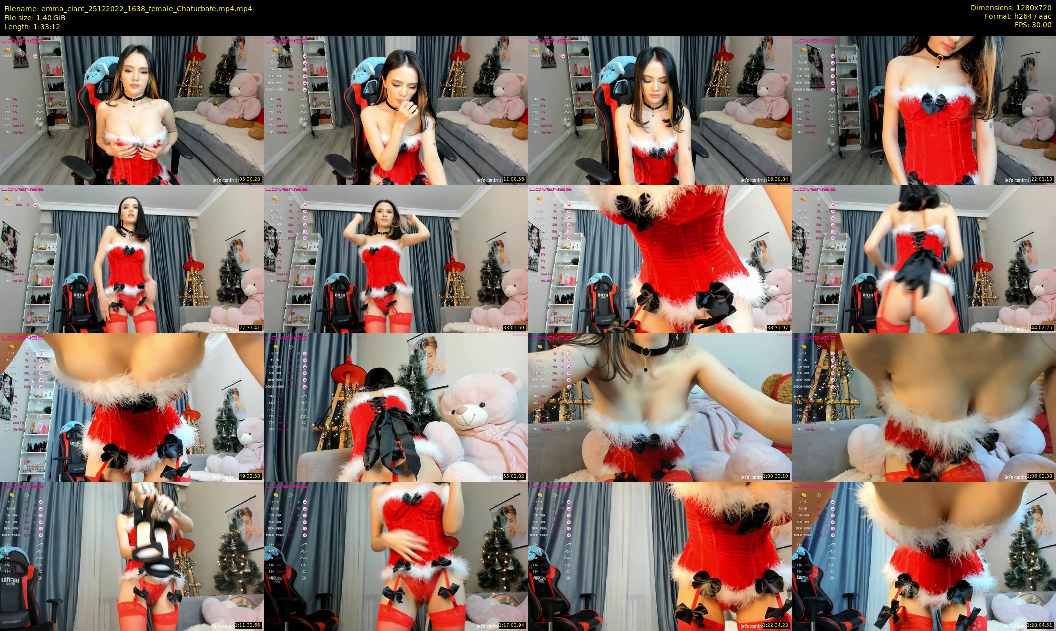 emma_clarc — 94 minute Chaturbate female cam show recording, 720p, Dec 25, 2022