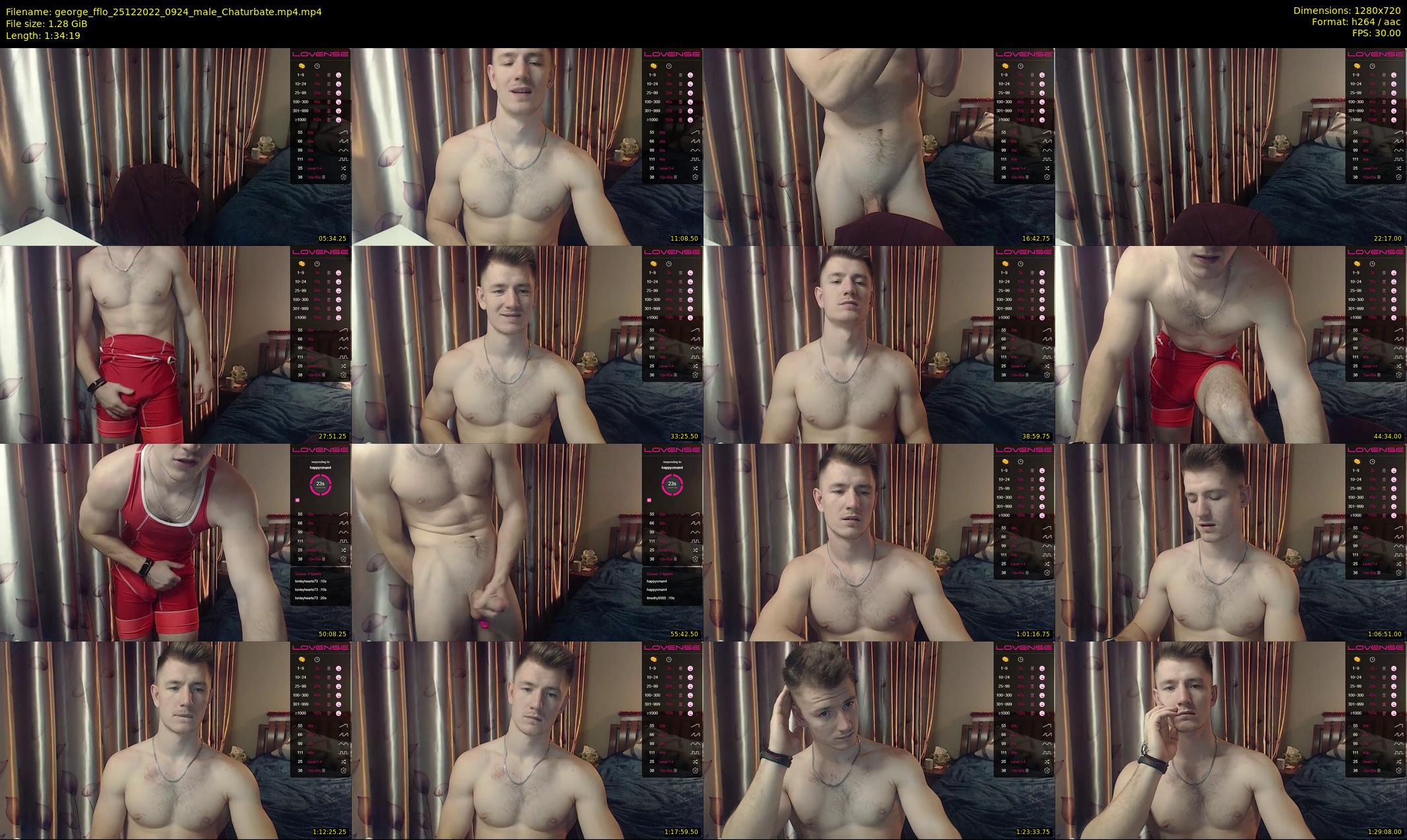 george_fflo — 95 minute Chaturbate male cam show recording, 720p, Dec 25, 2022