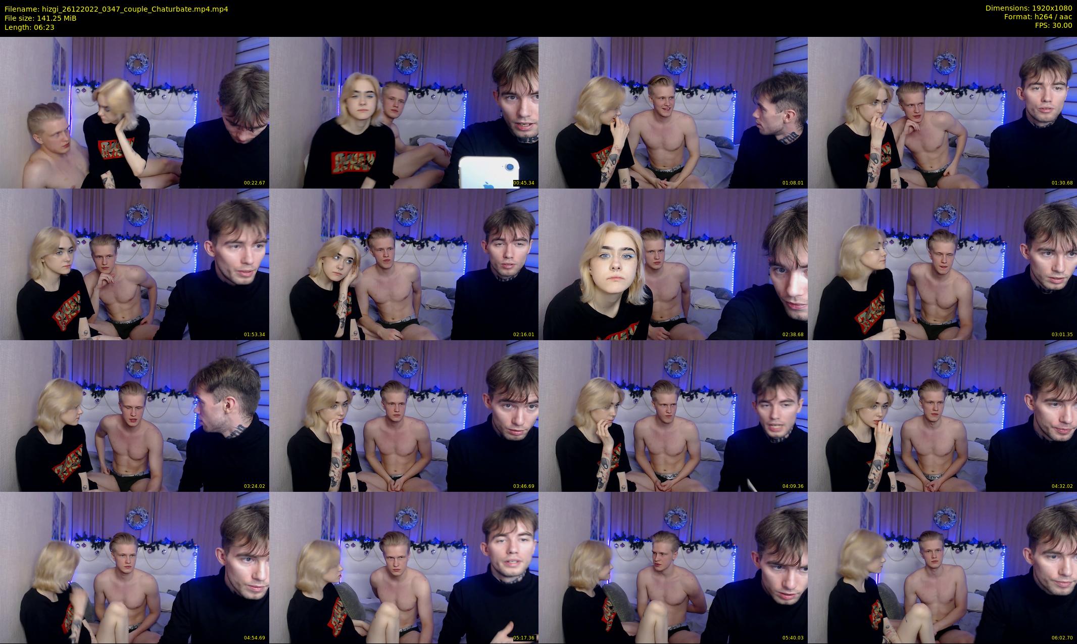 hizgi — 7 minute Chaturbate couple cam show recording, 1080p, Dec 26, 2022