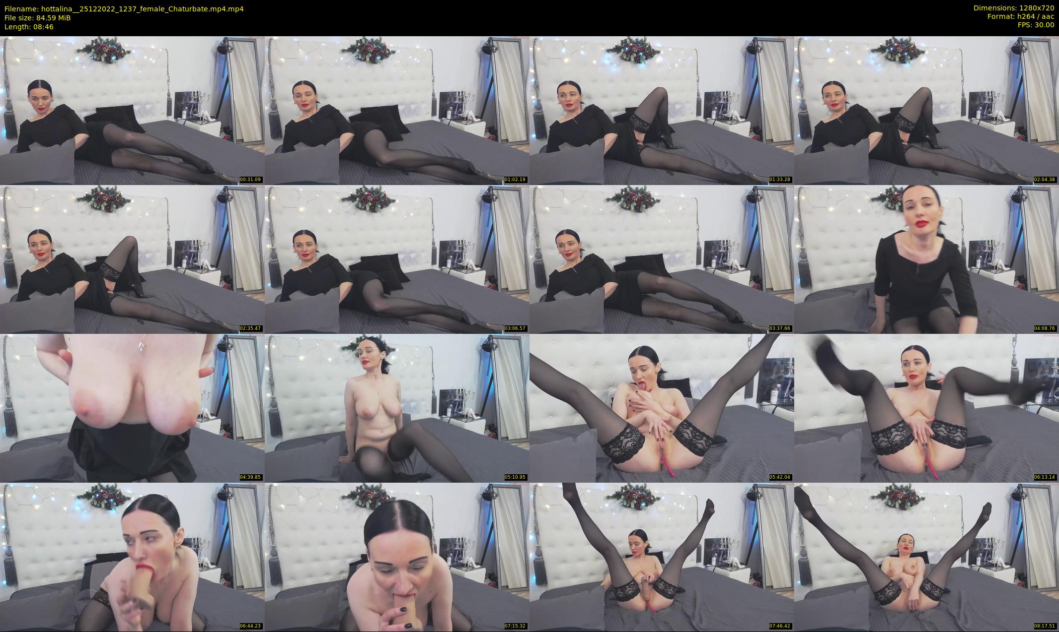 hottalina_ — 9 minute Chaturbate female cam show recording, 720p, Dec 25, 2022