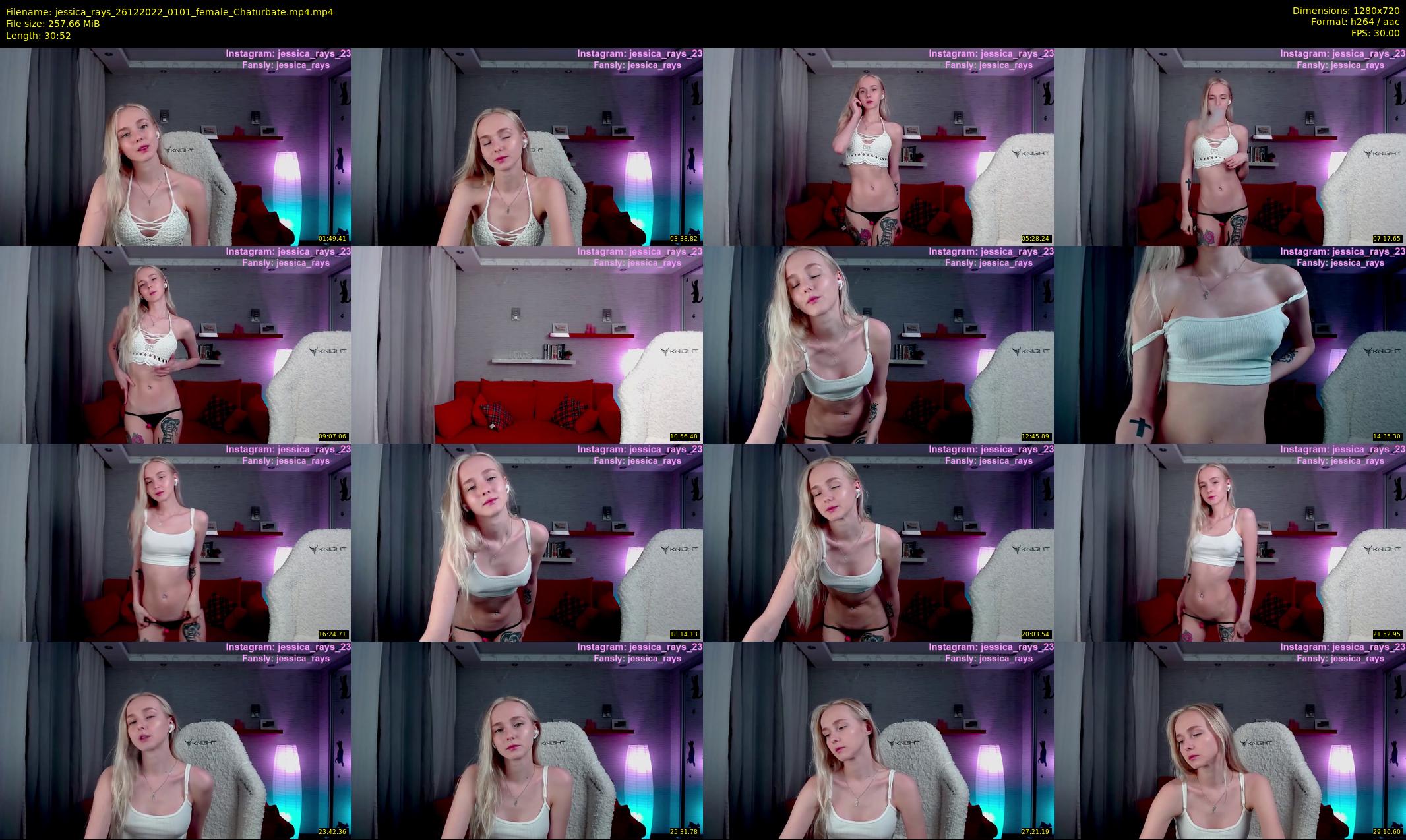 jessica_rays — 31 minute Chaturbate couple cam show recording, 720p, Dec 26, 2022