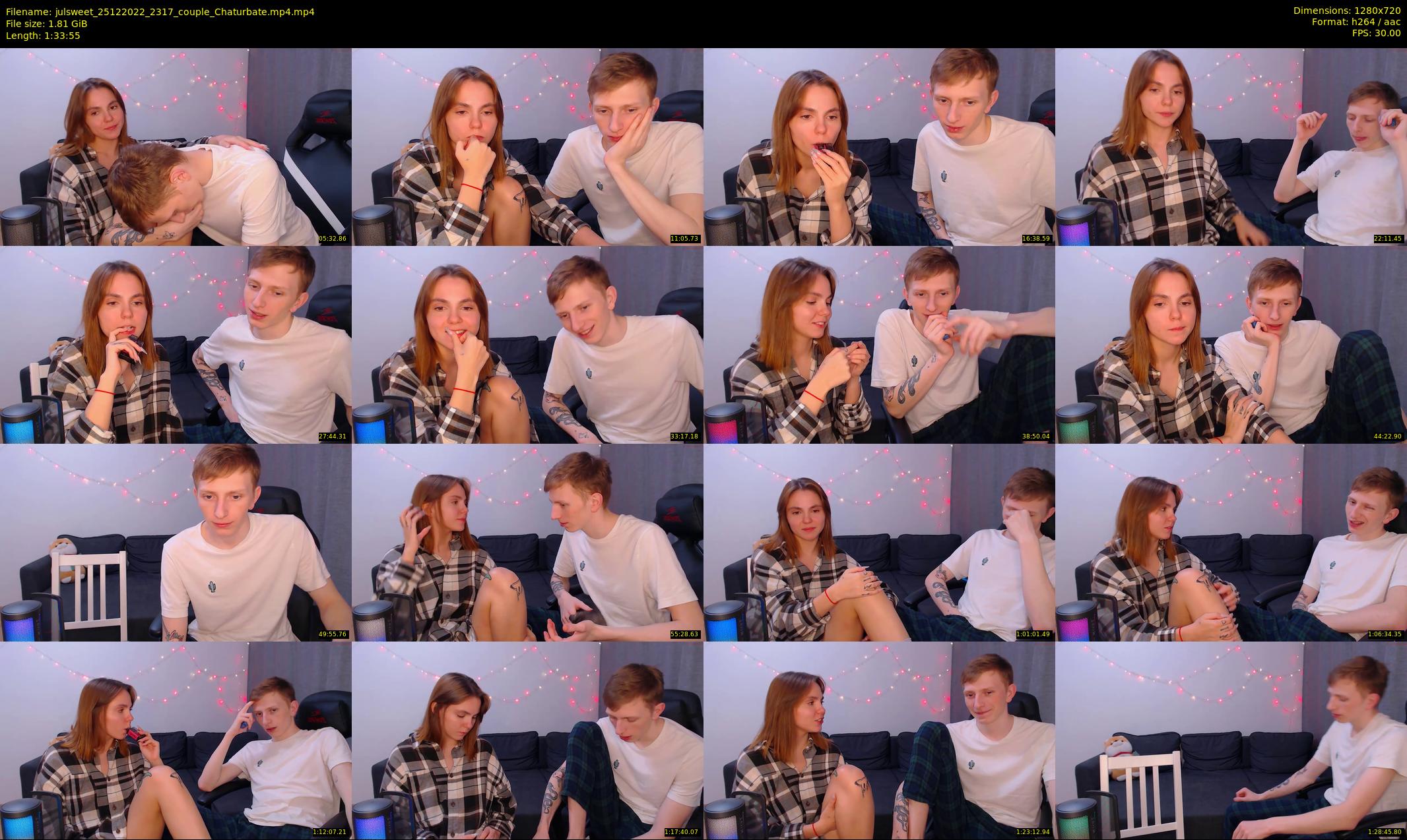 julsweet — 94 minute Chaturbate male cam show recording, 720p, Dec 25, 2022