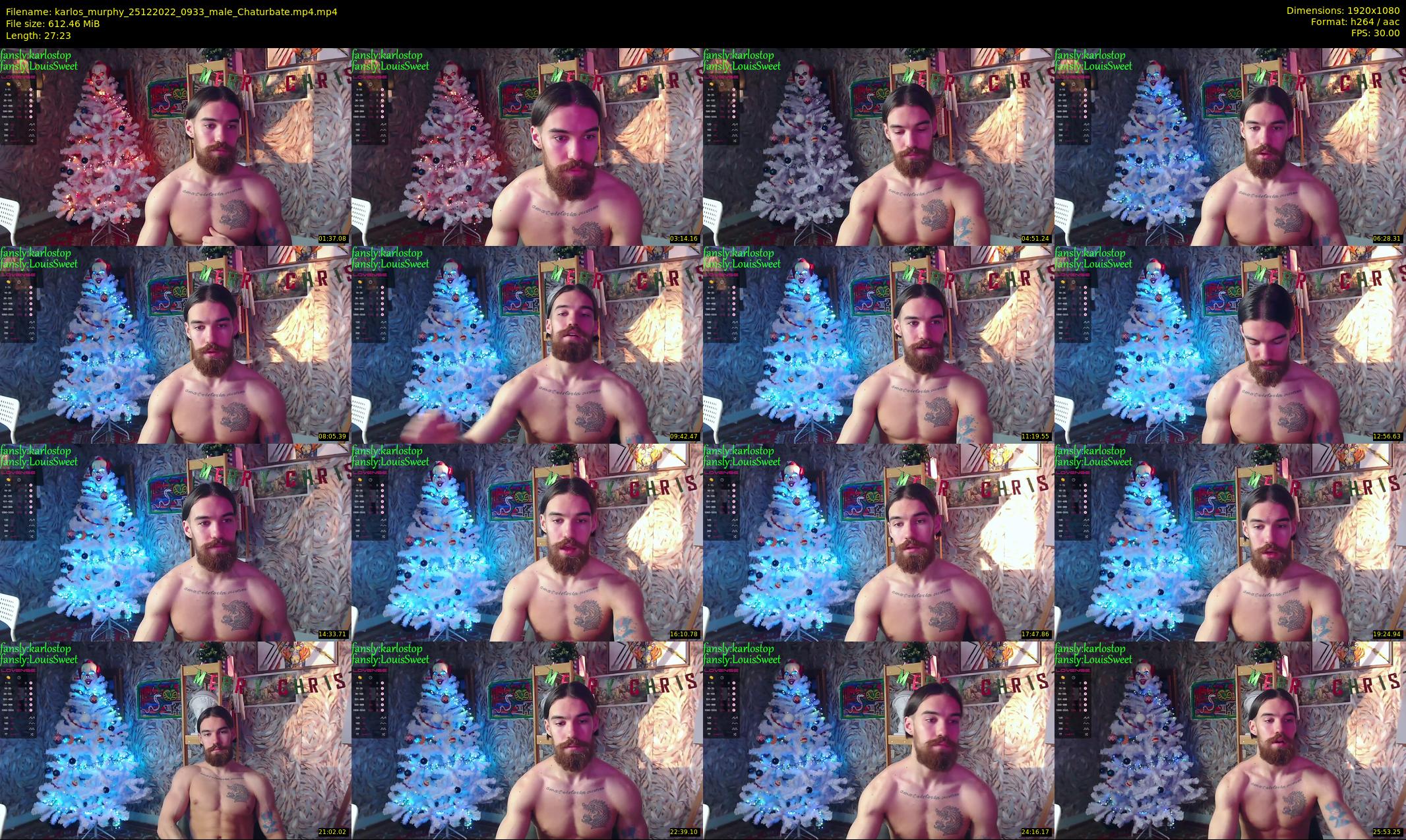 karlos_murphy — 28 minute Chaturbate male cam show recording, 1080p, Dec 25, 2022