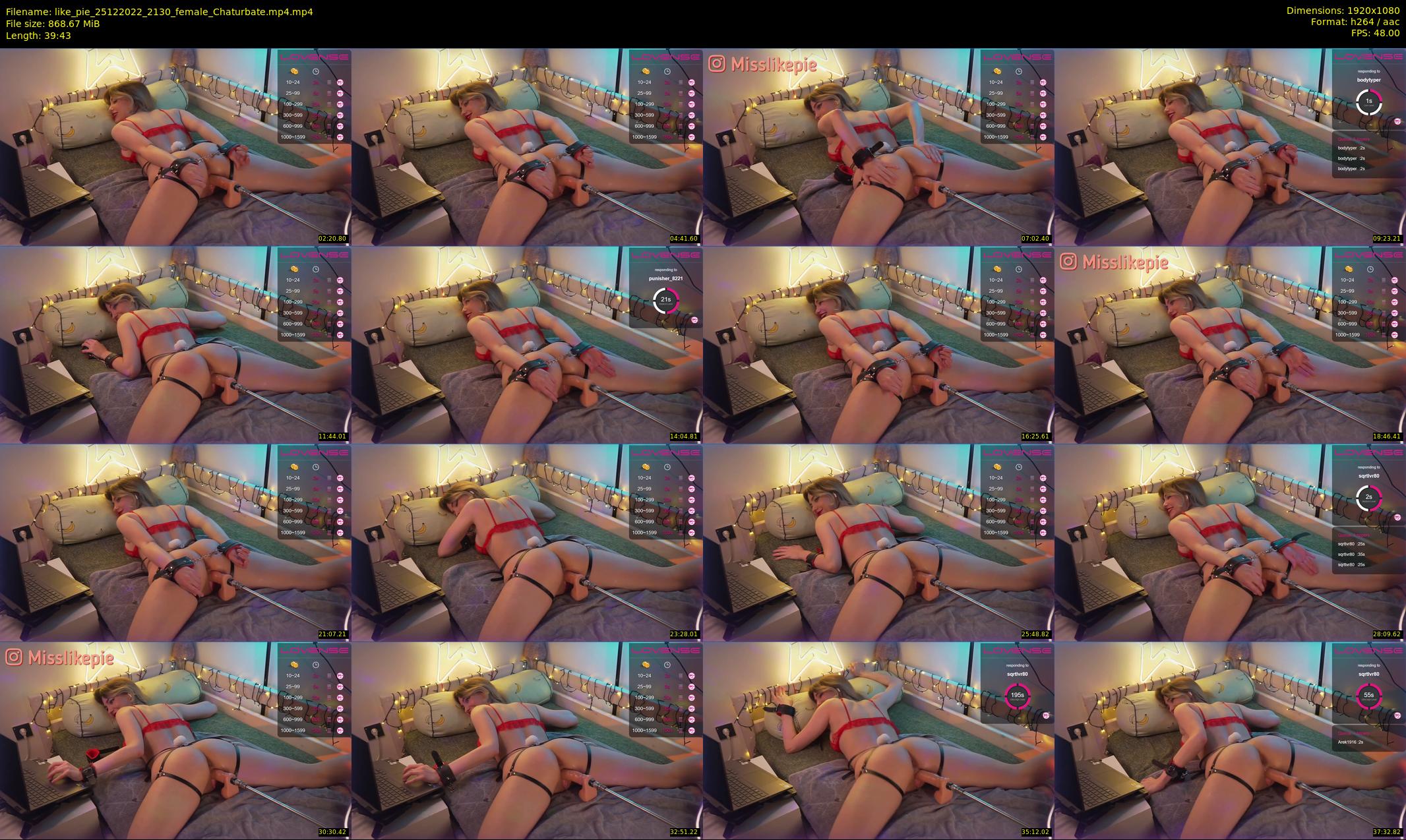 like_pie — 40 minute Chaturbate couple cam show recording, 1080p, Dec 25, 2022