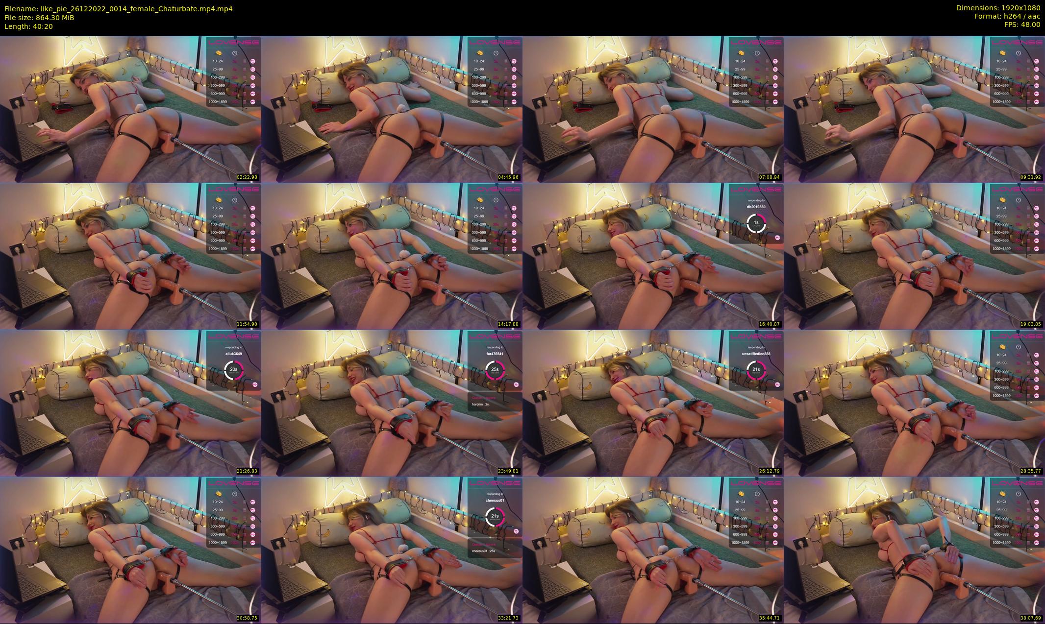 like_pie — 41 minute Chaturbate couple cam show recording, 1080p, Dec 26, 2022