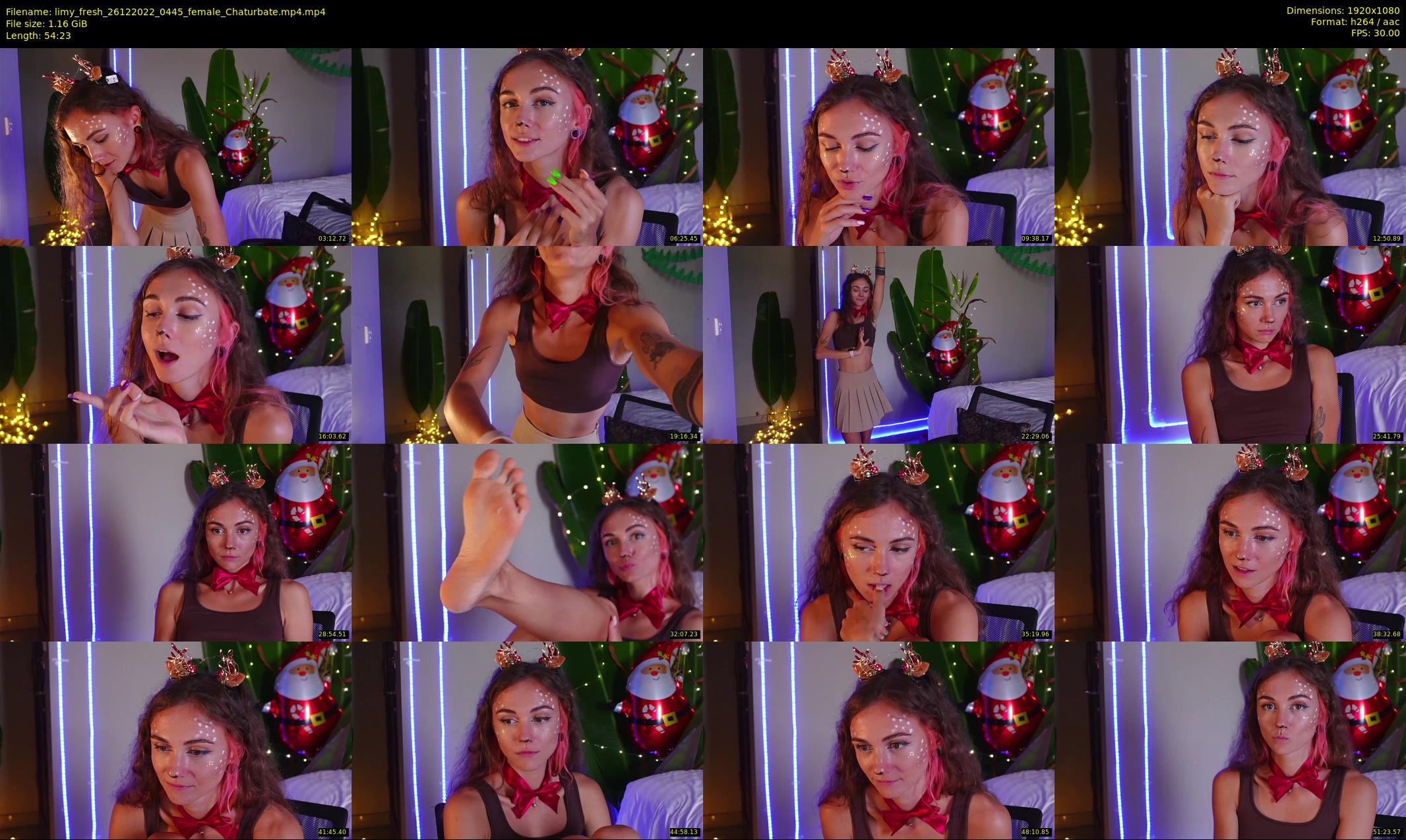 limy_fresh — 55 minute Chaturbate female cam show recording, 1080p, Dec 26, 2022