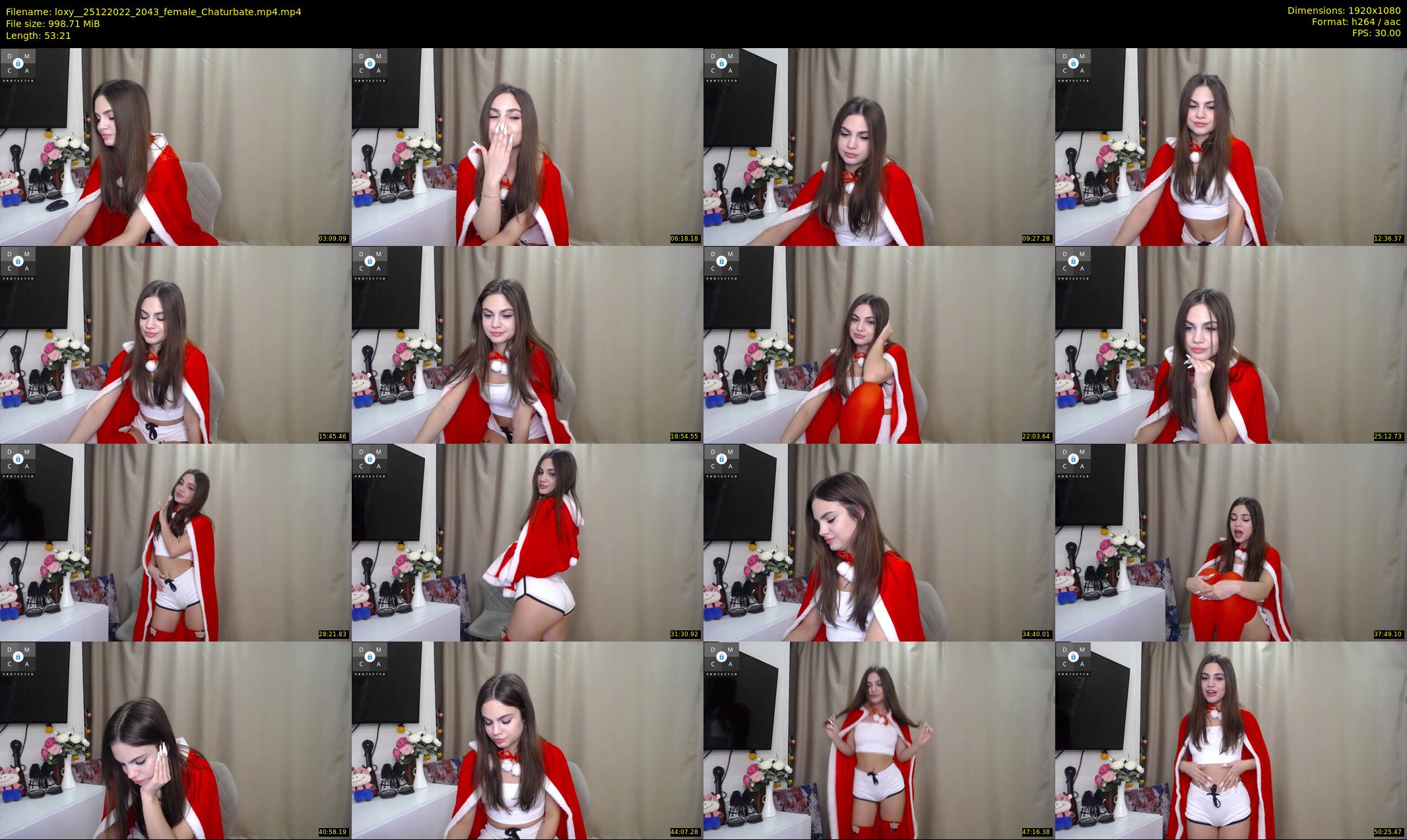 loxy_ — 54 minute Chaturbate female cam show recording, 1080p, Dec 25, 2022