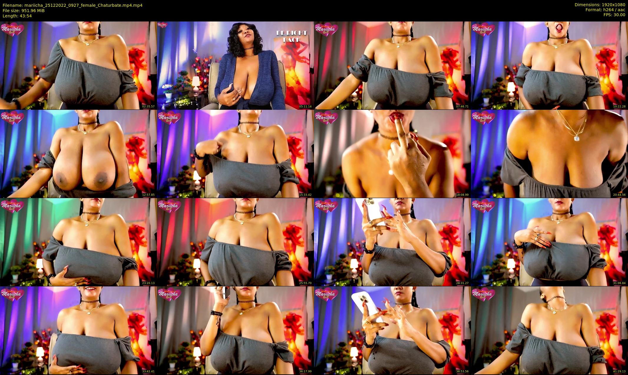 mariicha — 44 minute Chaturbate female cam show recording, 1080p, Dec 25, 2022
