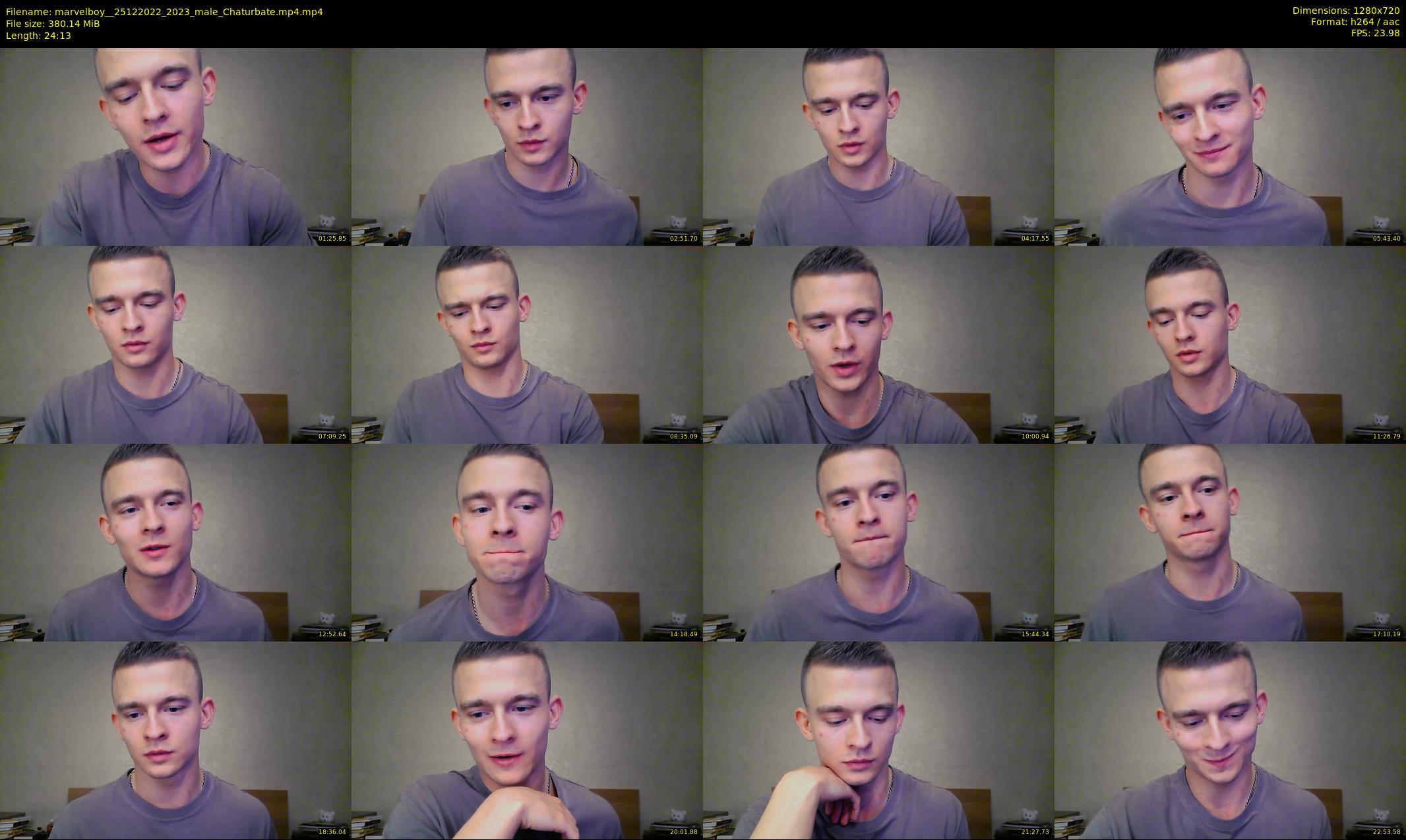 marvelboy_ — 25 minute Chaturbate male cam show recording, 720p, Dec 25, 2022