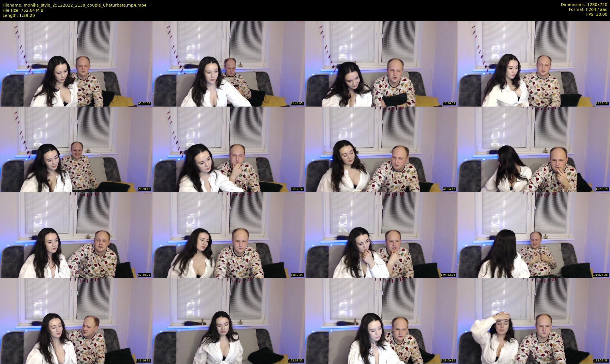 monika_style — 100 minute Chaturbate female cam show recording, 720p, Dec 25, 2022