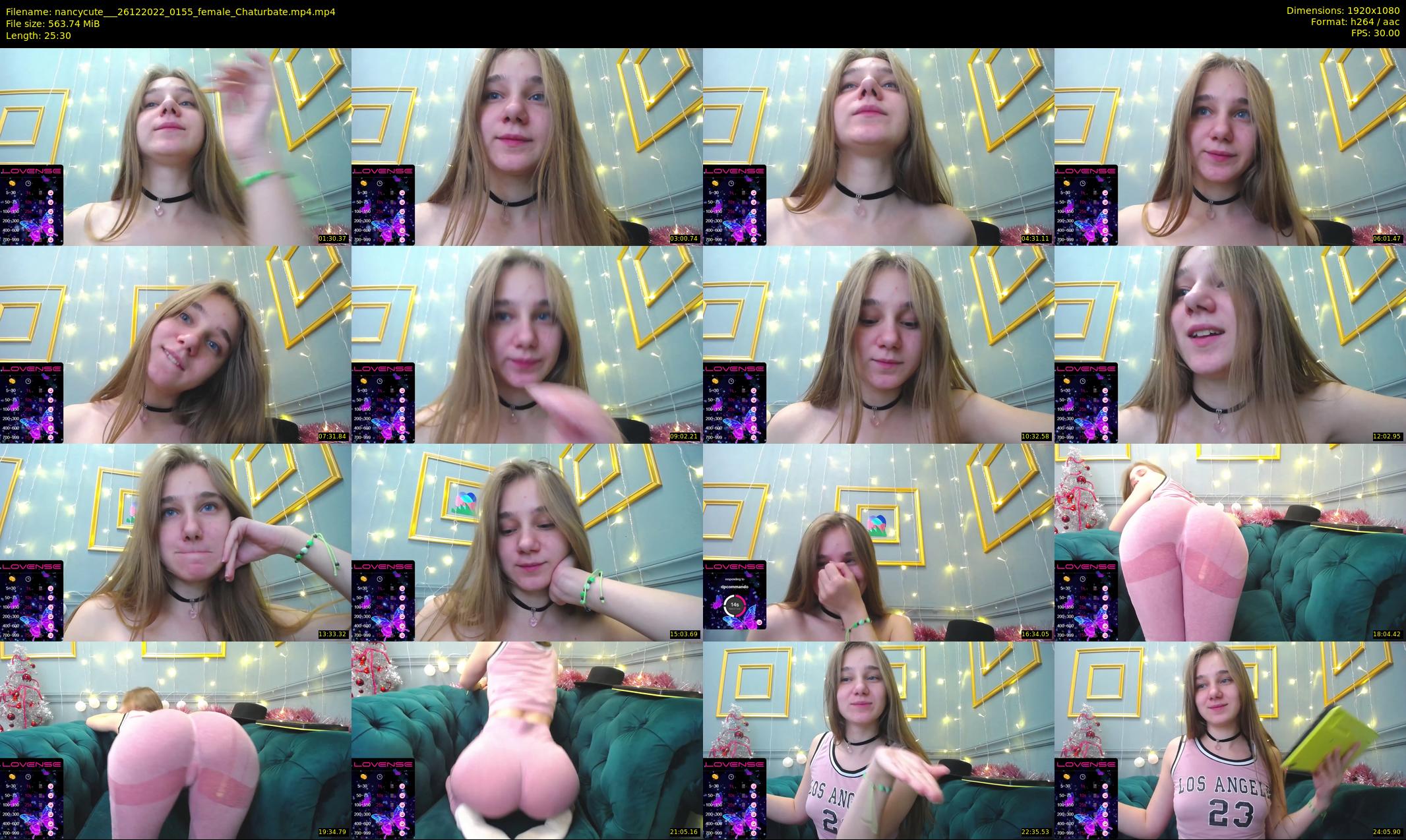 nancycute__ — 26 minute Chaturbate female cam show recording, 1080p, Dec 26, 2022