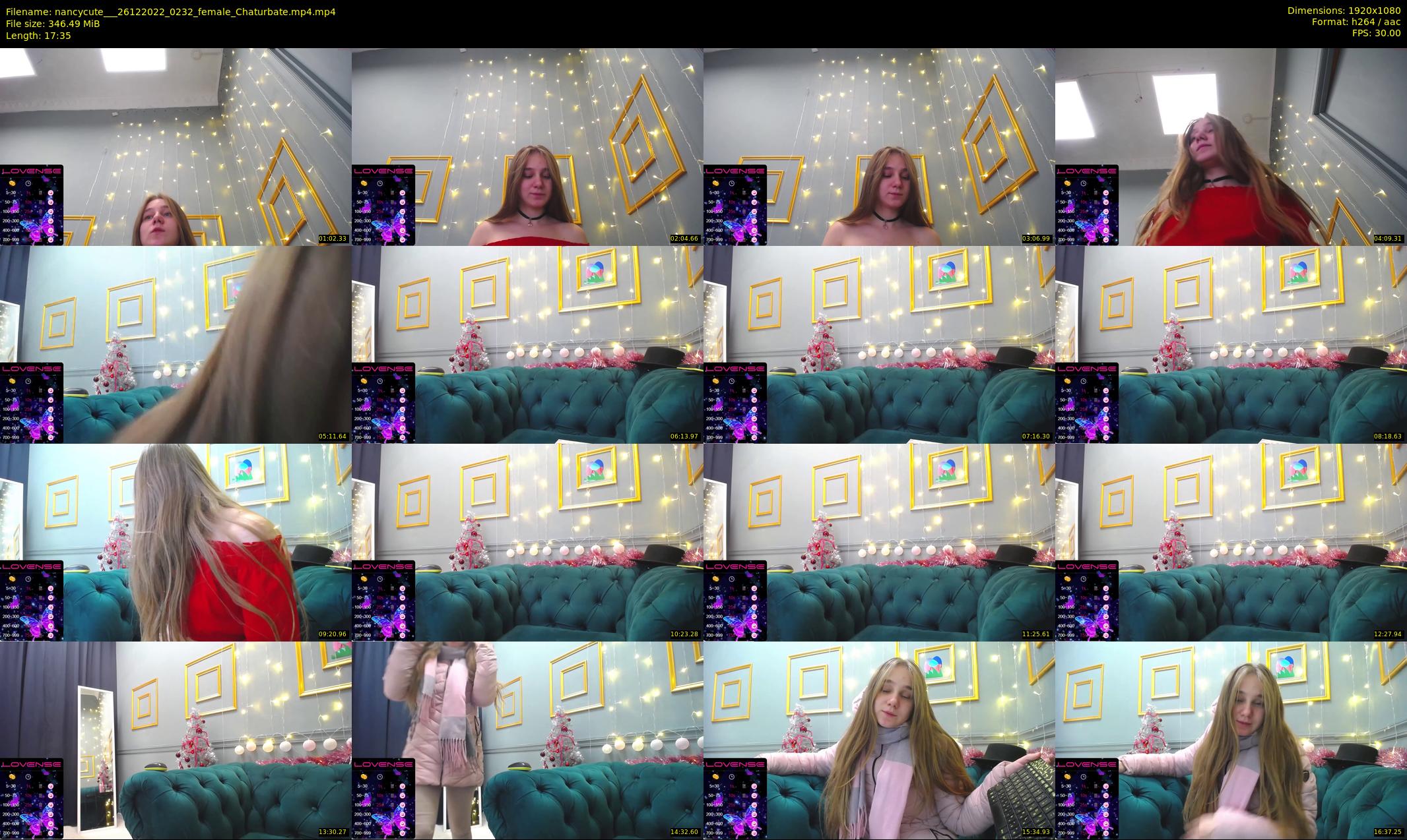 nancycute__ — 18 minute Chaturbate female cam show recording, 1080p, Dec 26, 2022