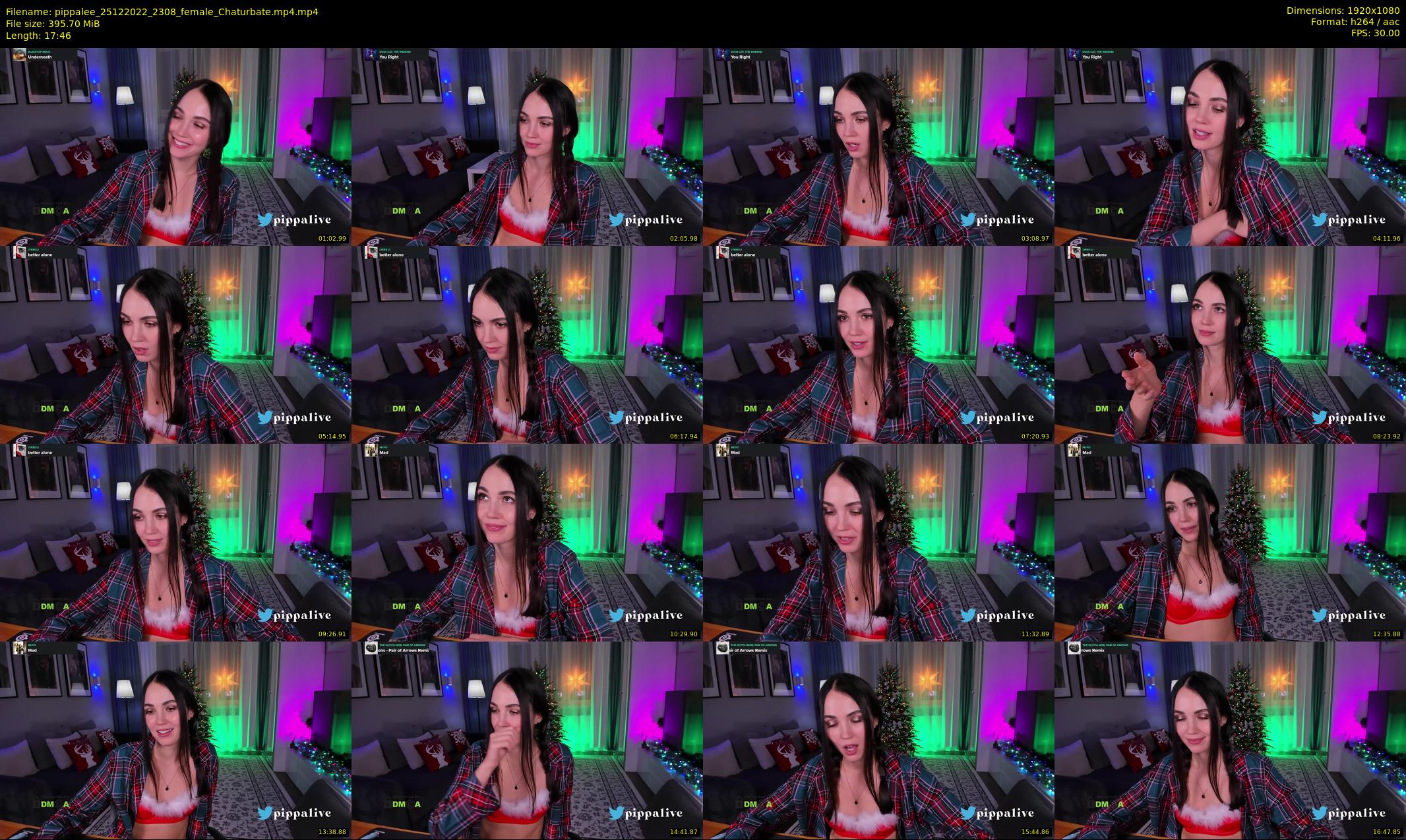 pippalee — 18 minute Chaturbate female cam show recording, 1080p, Dec 25, 2022