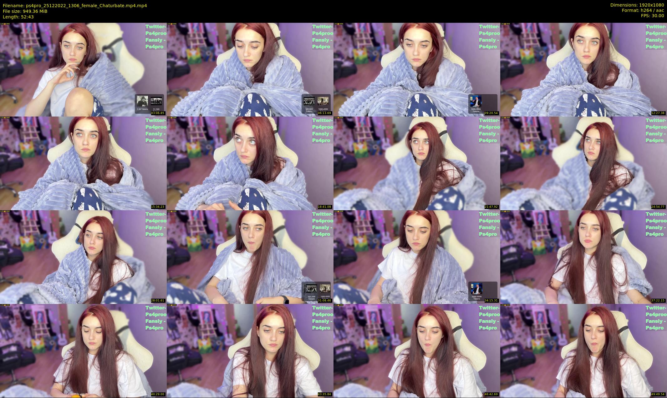 ps4pro — 53 minute Chaturbate female cam show recording, 1080p, Dec 25, 2022