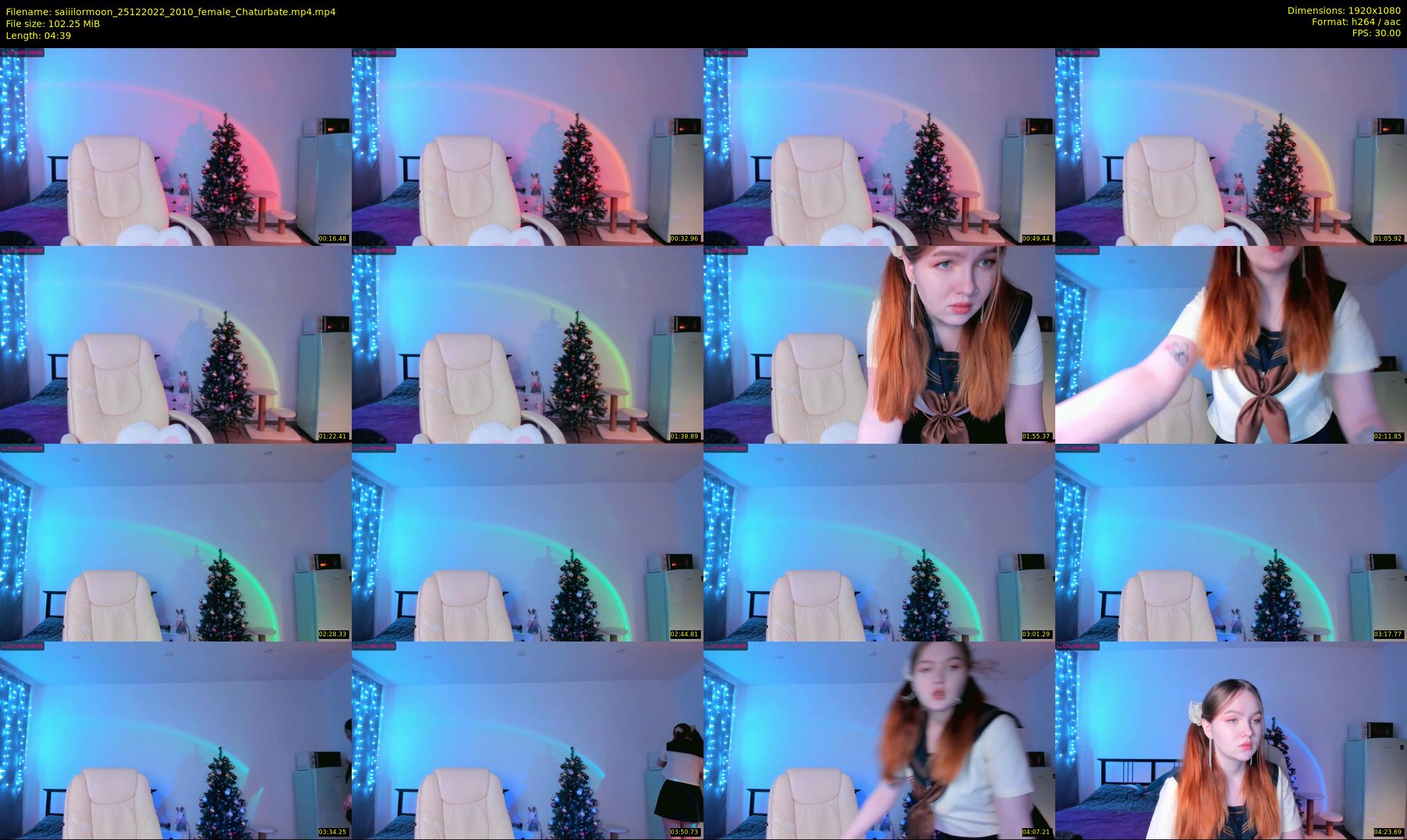 saiiilormoon — 5 minute Chaturbate female cam show recording, 1080p, Dec 25, 2022