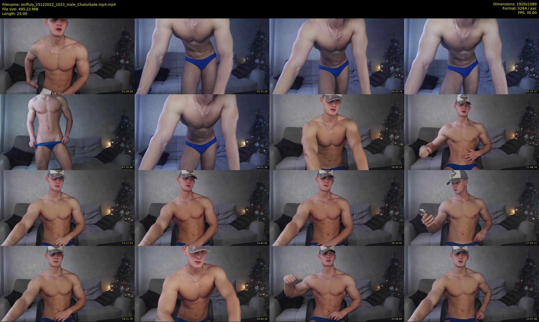 sinffuly — 25 minute Chaturbate male cam show recording, 1080p, Dec 25, 2022