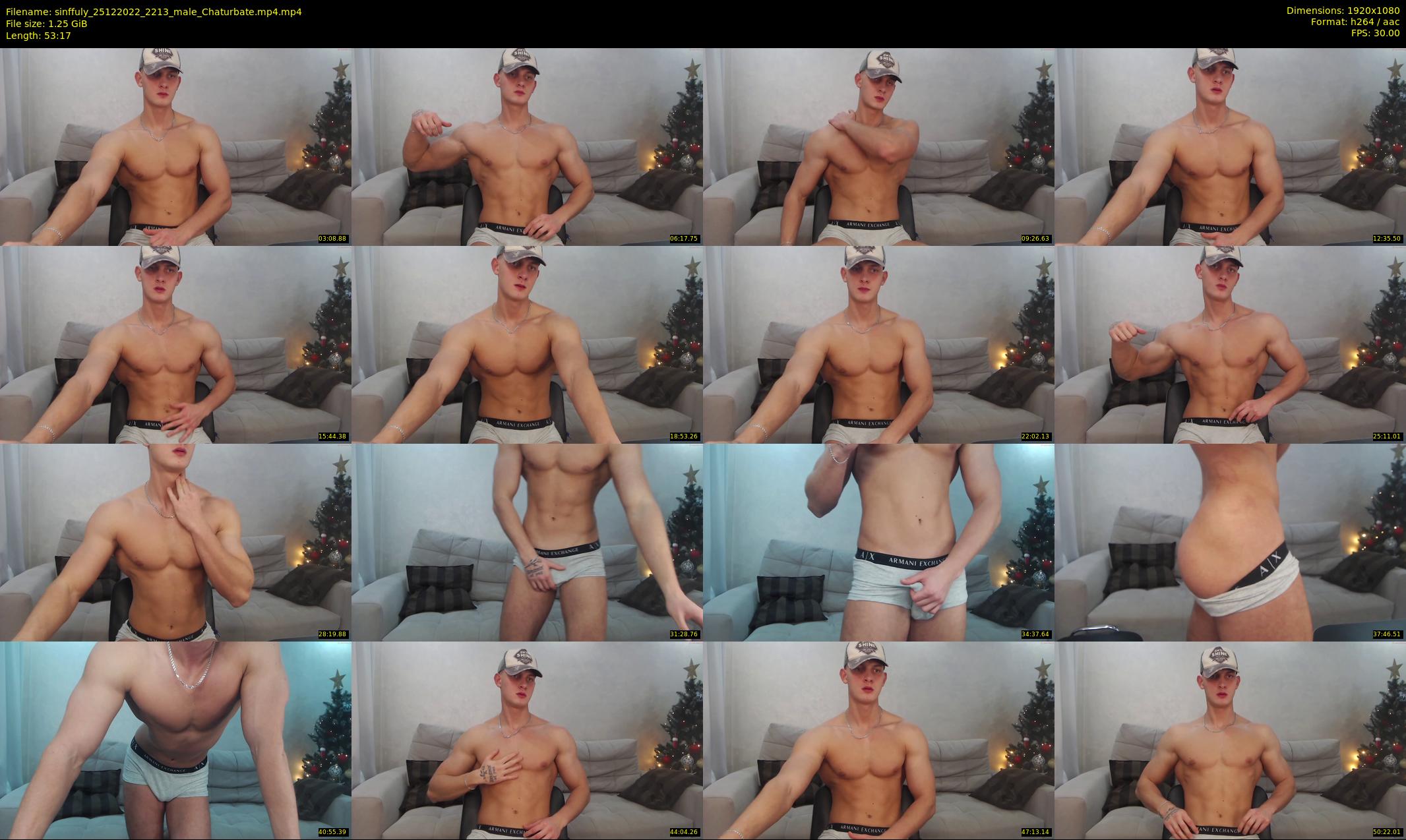 sinffuly — 54 minute Chaturbate male cam show recording, 1080p, Dec 25, 2022