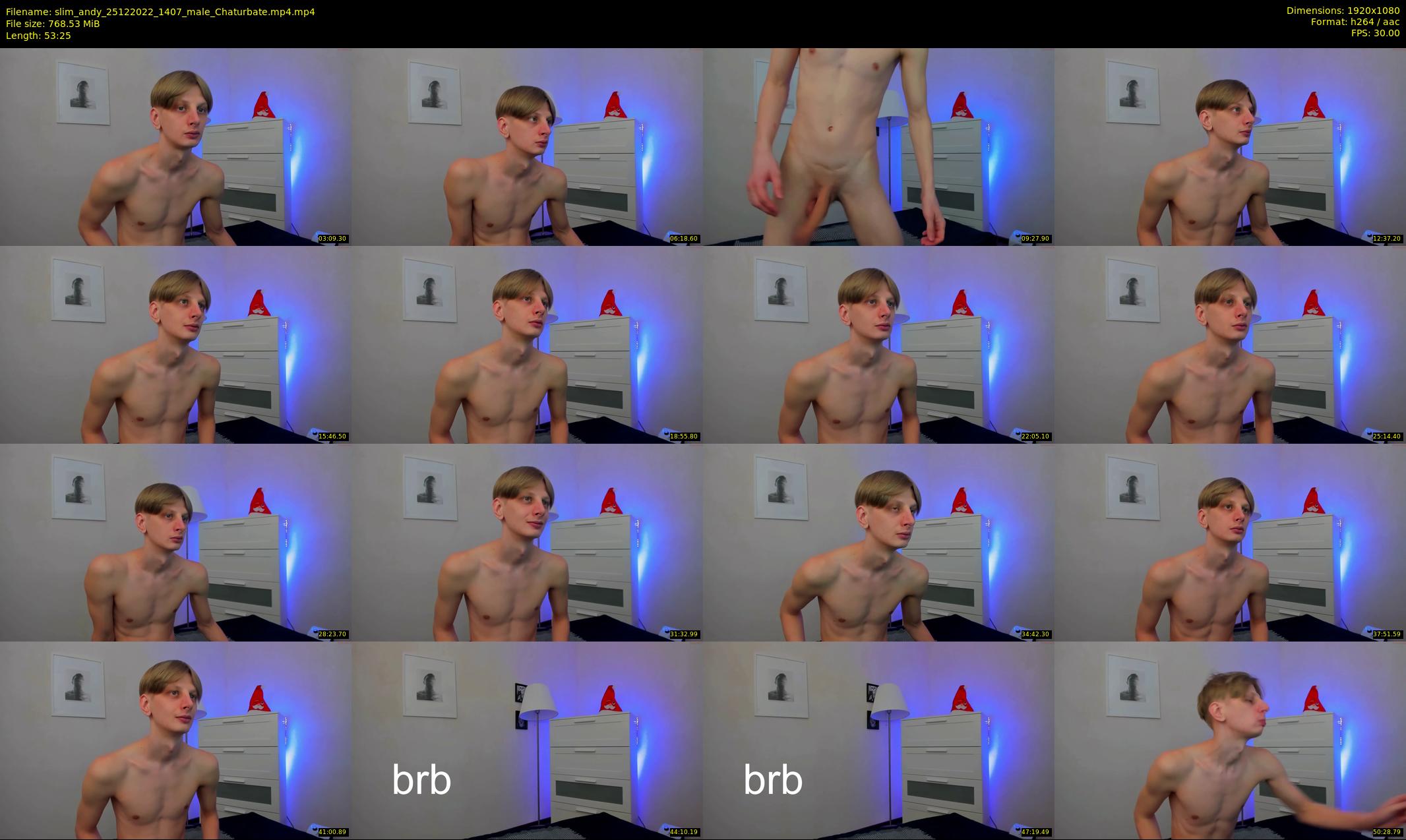 slim_andy — 54 minute Chaturbate male cam show recording, 1080p, Dec 25, 2022
