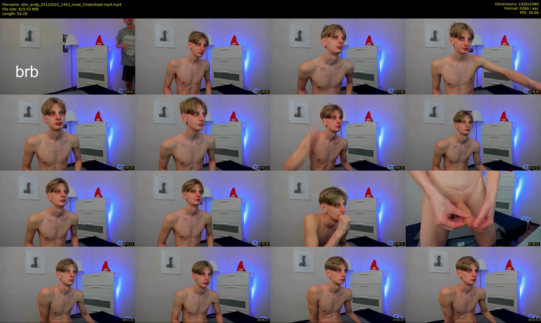 slim_andy — 54 minute Chaturbate male cam show recording, 1080p, Dec 25, 2022