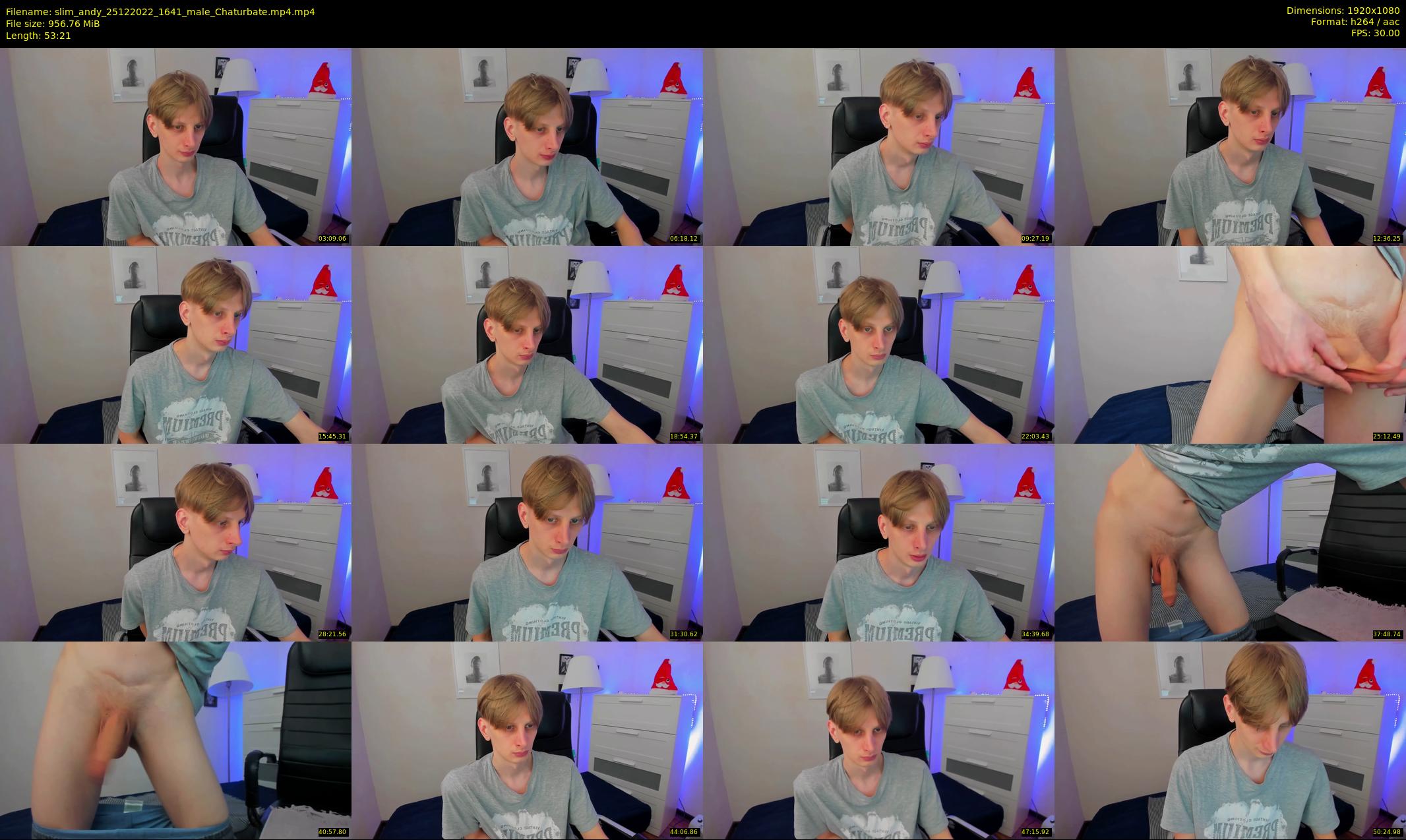 slim_andy — 54 minute Chaturbate male cam show recording, 1080p, Dec 25, 2022