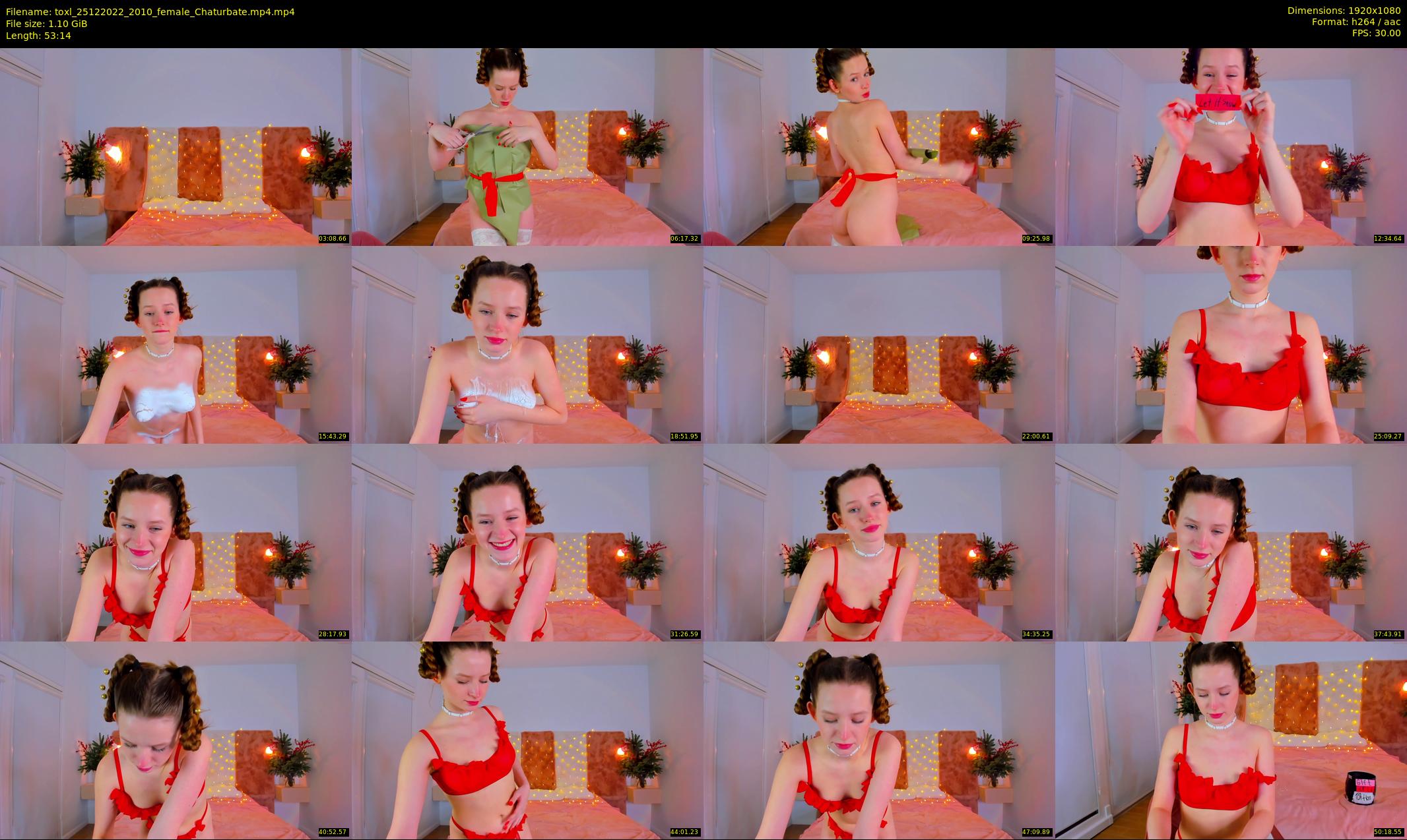 toxl — 54 minute Chaturbate female cam show recording, 1080p, Dec 25, 2022