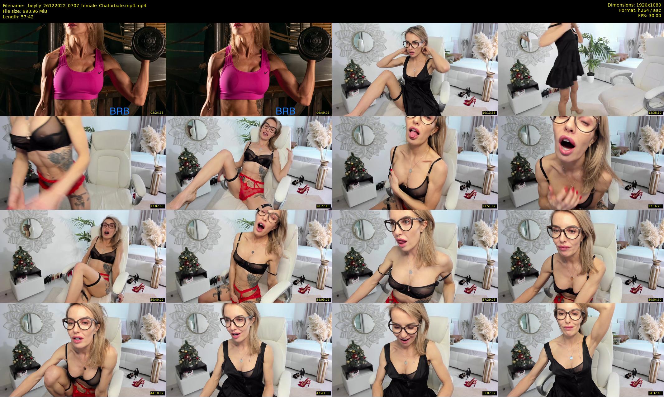 _beylly — 58 minute Chaturbate female cam show recording, 1080p, Dec 26, 2022