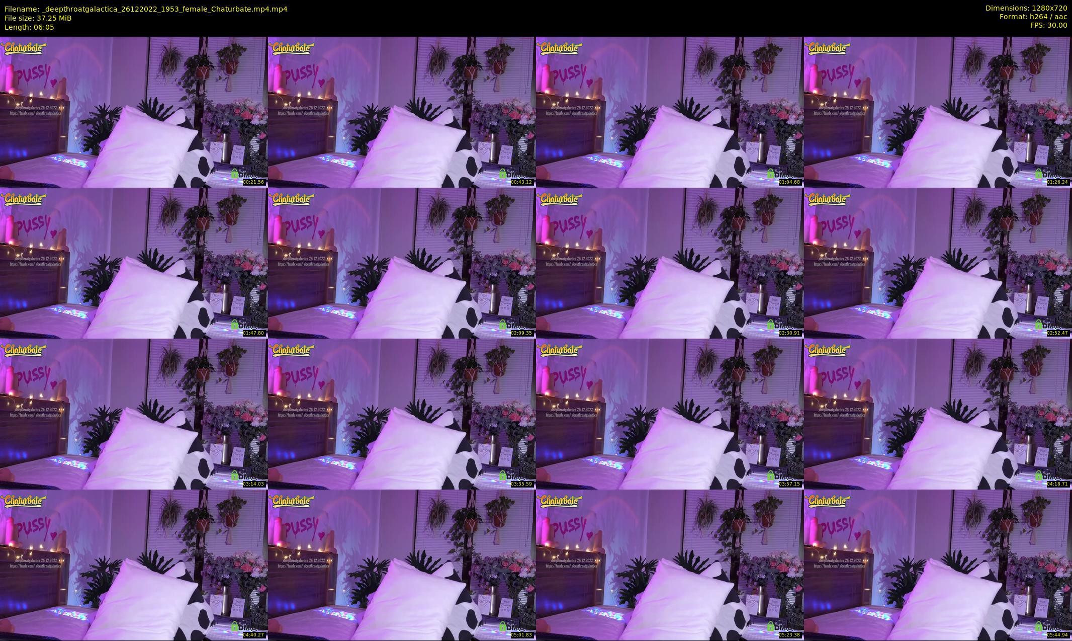 _deepthroatgalactica — 7 minute Chaturbate couple cam show recording, 720p, Dec 26, 2022
