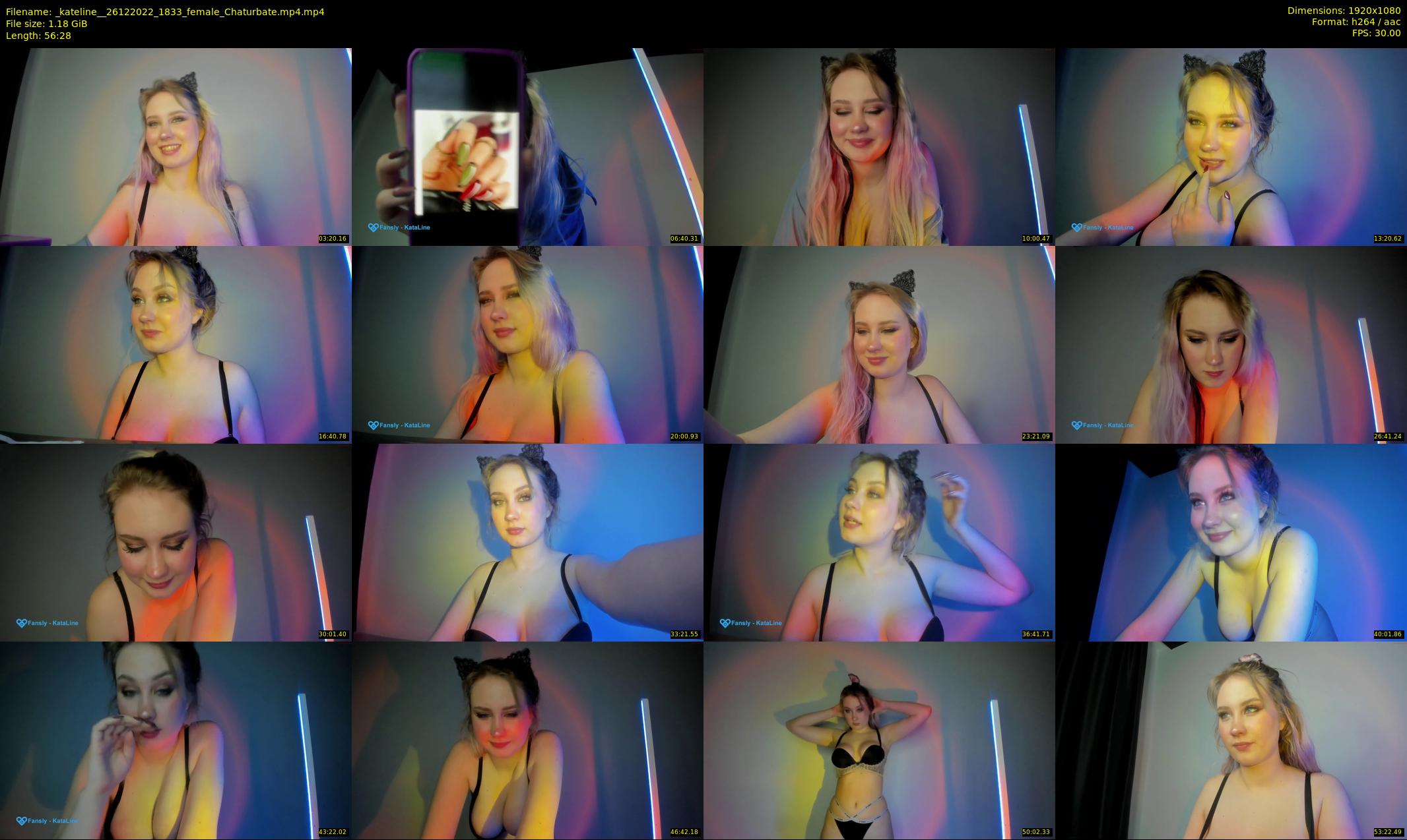 _kateline_ — 57 minute Chaturbate female cam show recording, 1080p, Dec 26, 2022