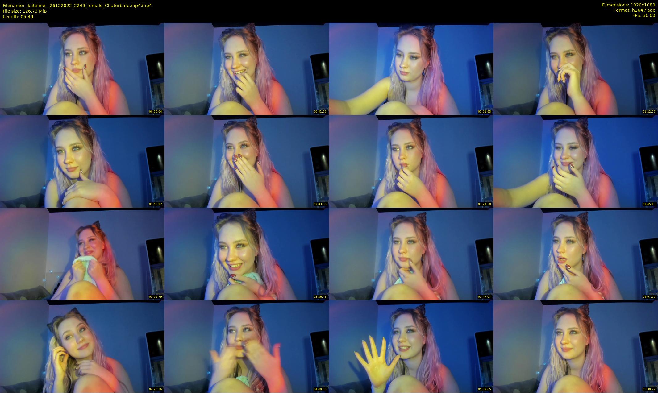 _kateline_ — 6 minute Chaturbate female cam show recording, 1080p, Dec 26, 2022