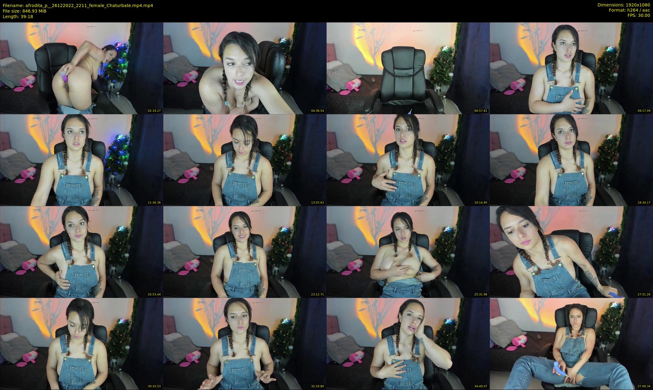 afrodita_p_ — 40 minute Chaturbate female cam show recording, 1080p, Dec 26, 2022