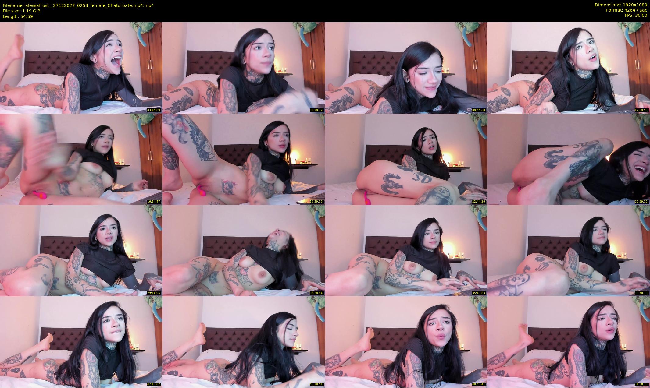 alessafrost_ — 55 minute Chaturbate female cam show recording, 1080p, Dec 27, 2022