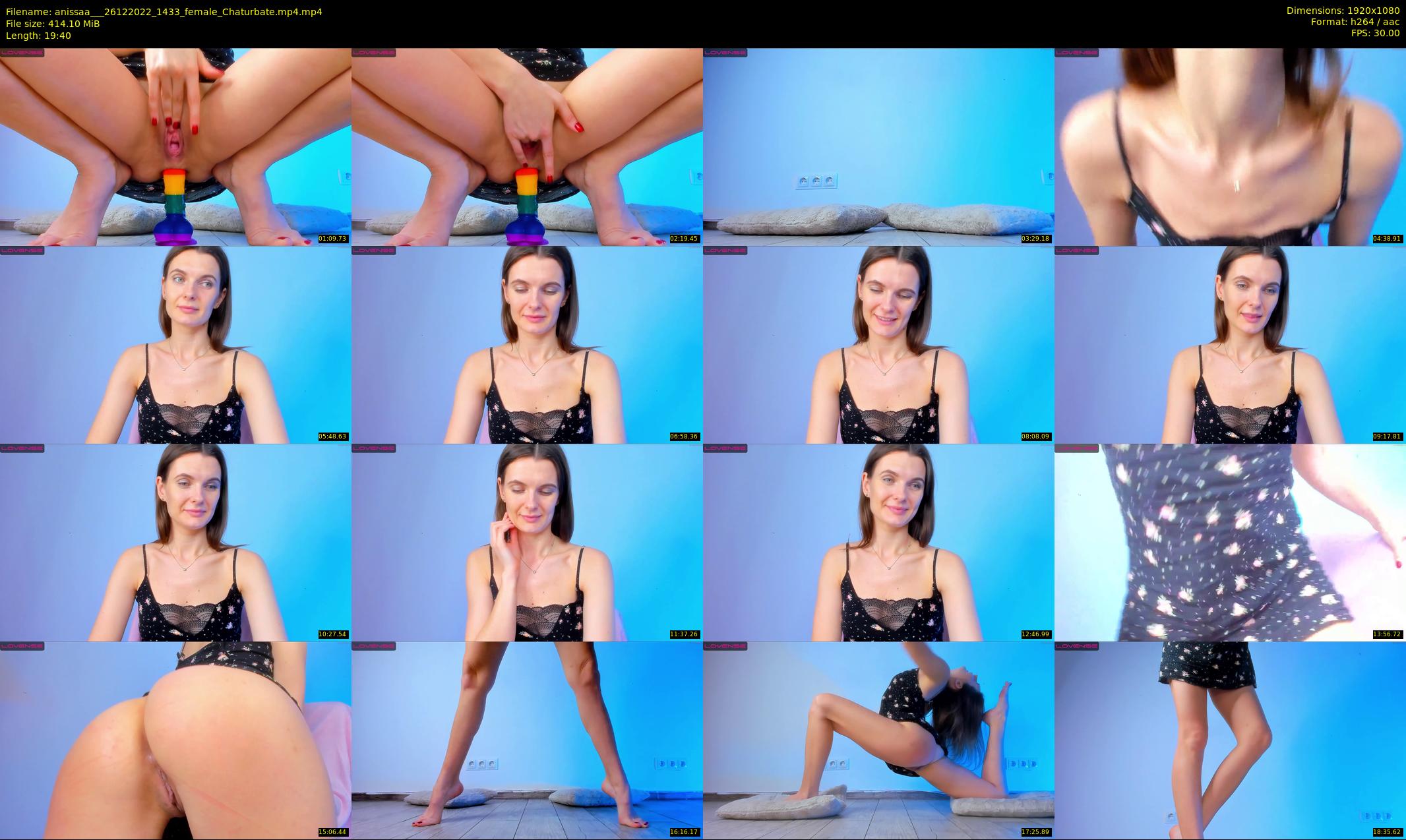 anissaa__ — 20 minute Chaturbate female cam show recording, 1080p, Dec 26, 2022