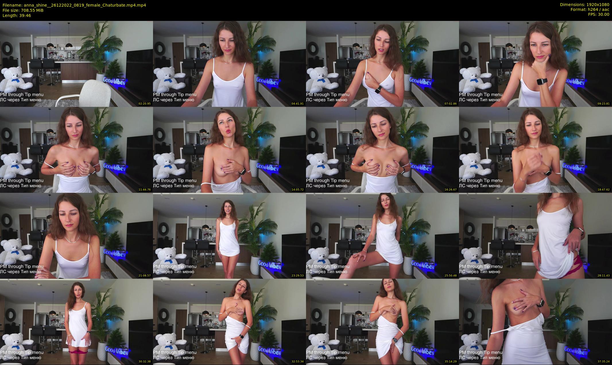 anna_shine_ — 40 minute Chaturbate female cam show recording, 1080p, Dec 26, 2022