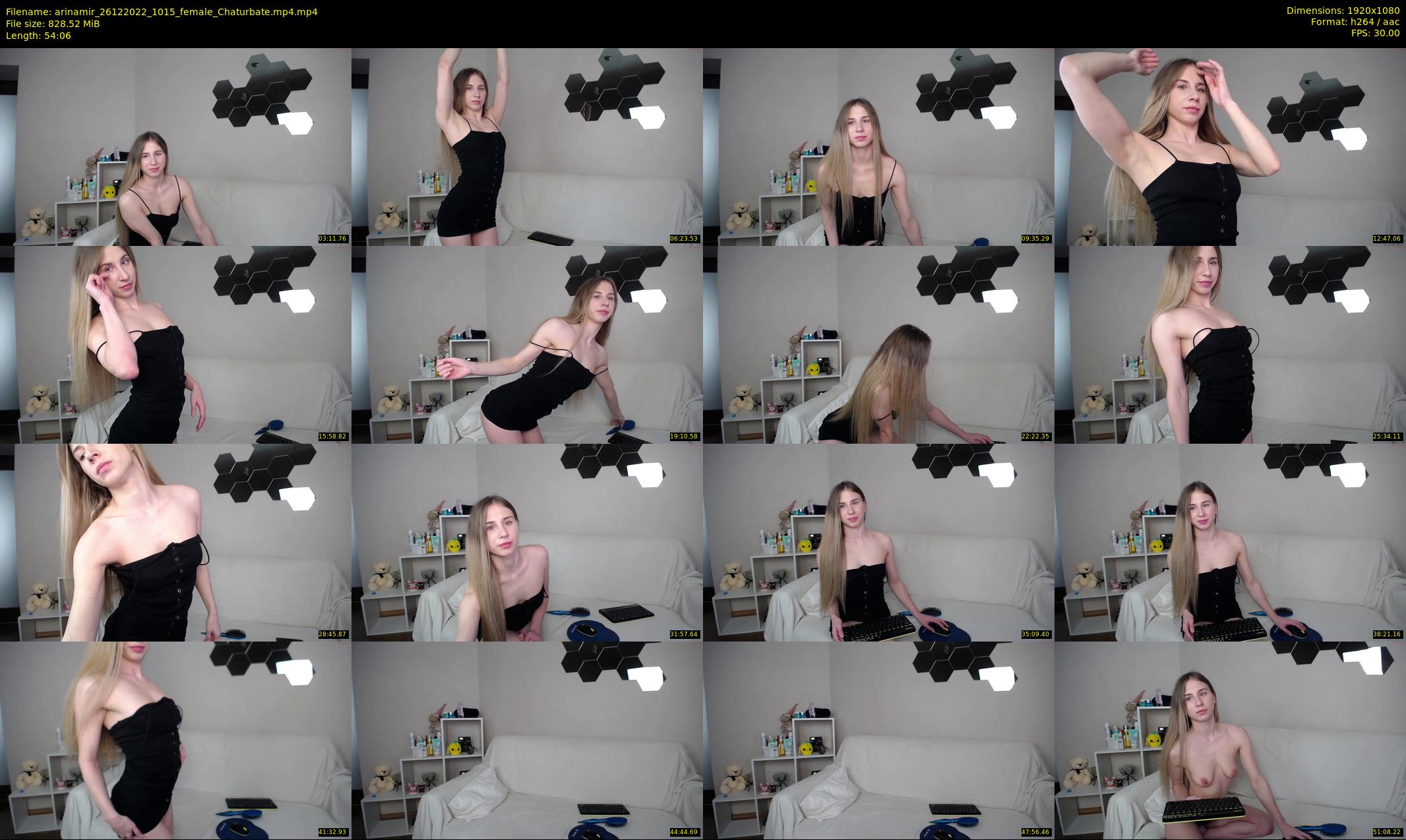 arinamir — 55 minute Chaturbate female cam show recording, 1080p, Dec 26, 2022