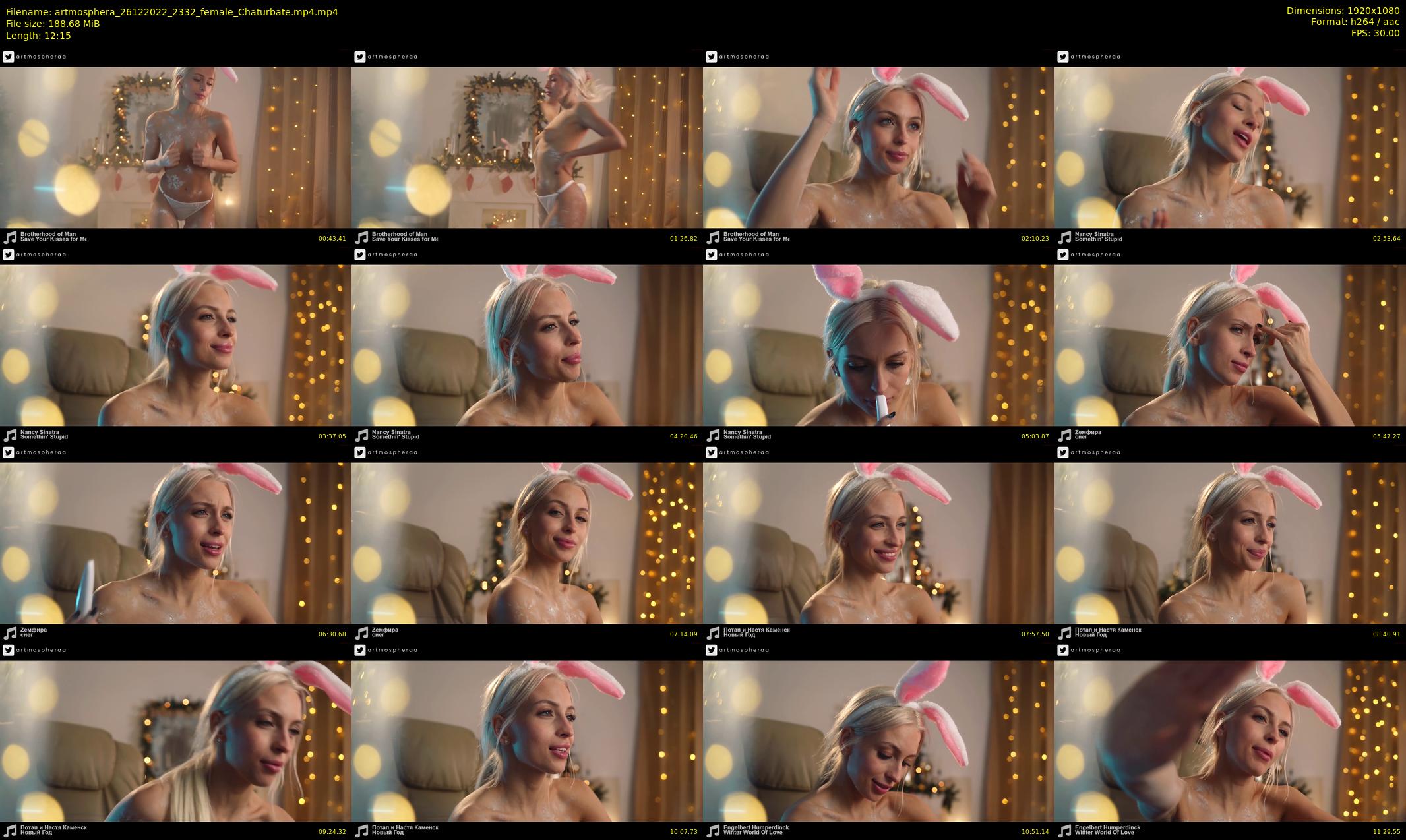 artmosphera — 13 minute Chaturbate female cam show recording, 1080p, Dec 26, 2022