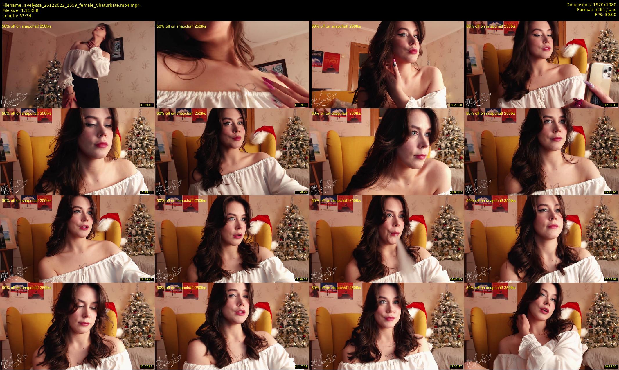 avelyssa — 54 minute Chaturbate female cam show recording, 1080p, Dec 26, 2022