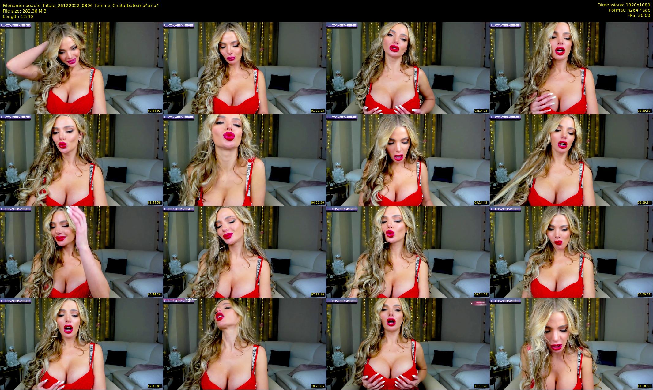 beaute_fatale — 13 minute Chaturbate female cam show recording, 1080p, Dec 26, 2022