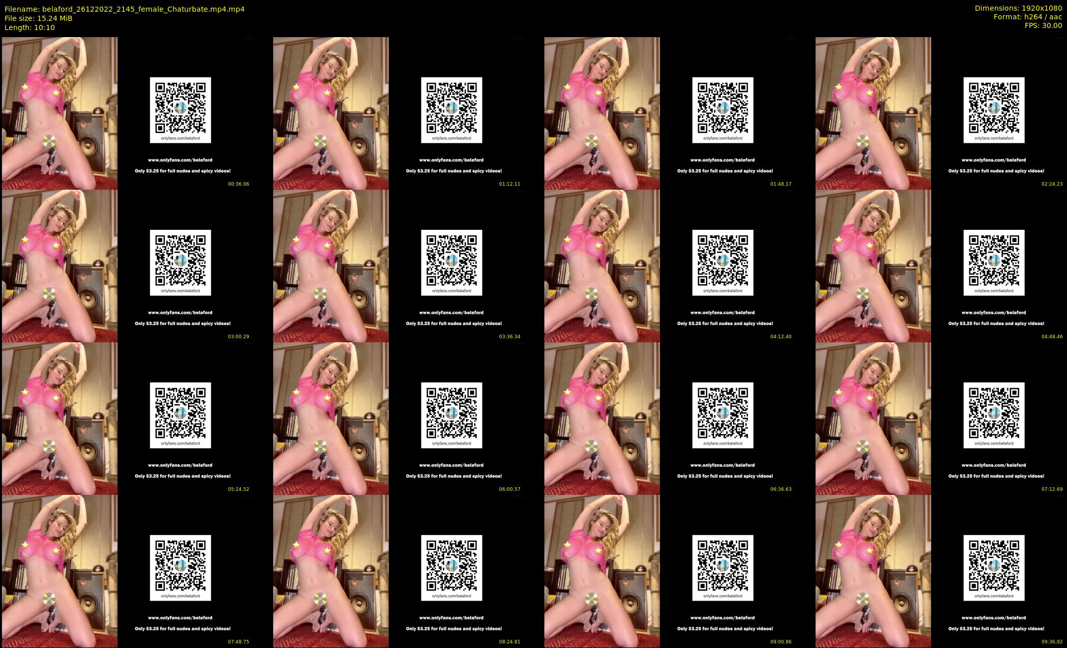 belaford — 11 minute Chaturbate female cam show recording, 1080p, Dec 26, 2022