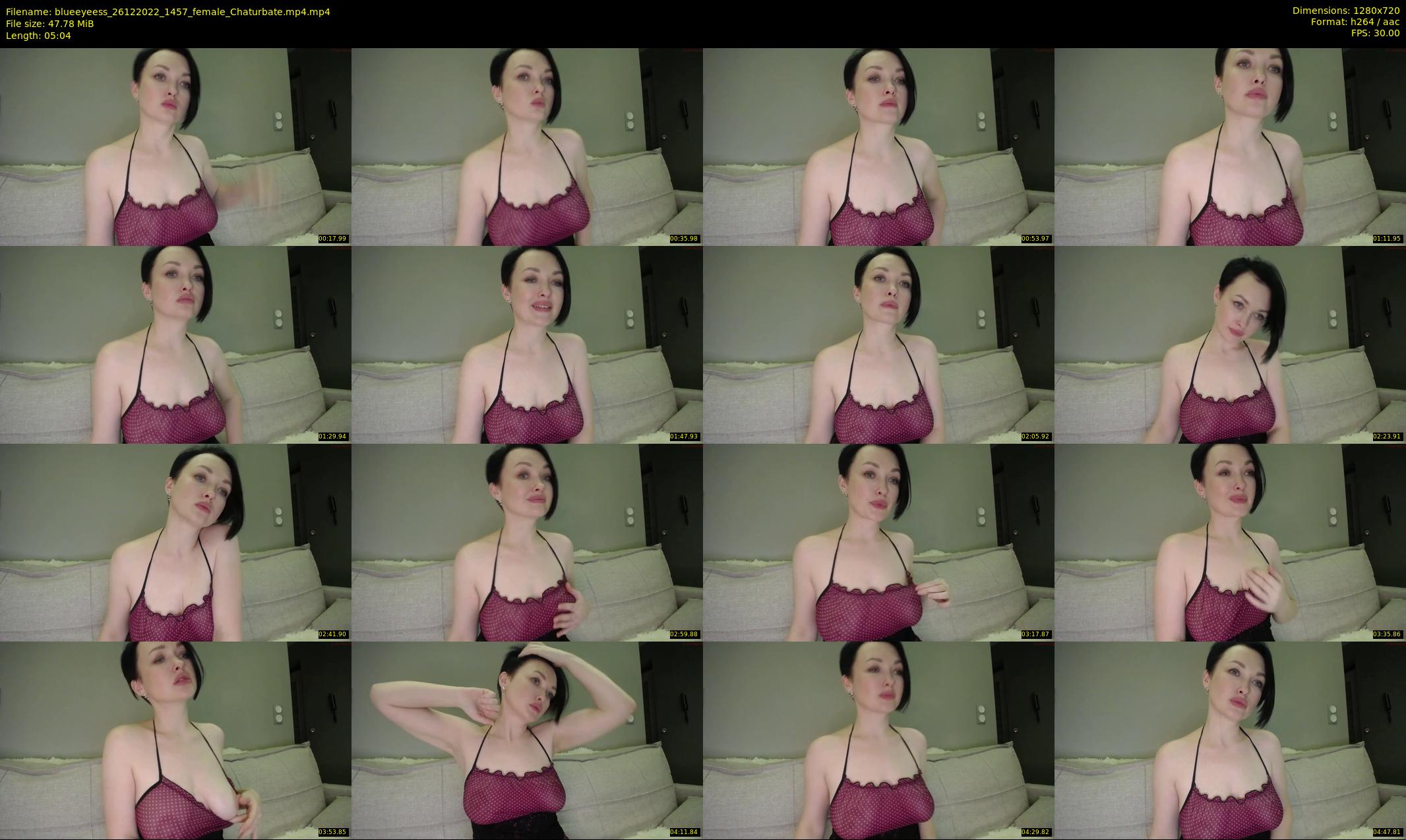 blueeyeess — 6 minute Chaturbate female cam show recording, 720p, Dec 26, 2022