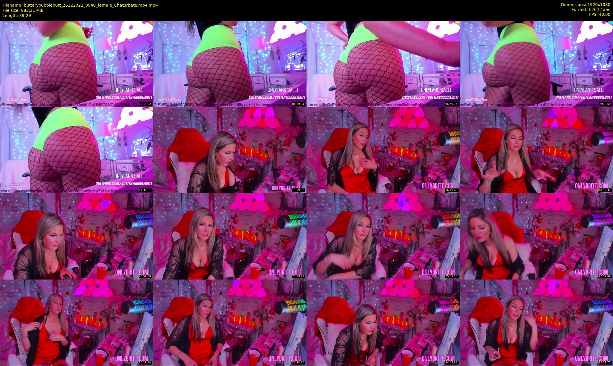 butterybubblebutt — 40 minute Chaturbate couple cam show recording, 1080p, Dec 26, 2022